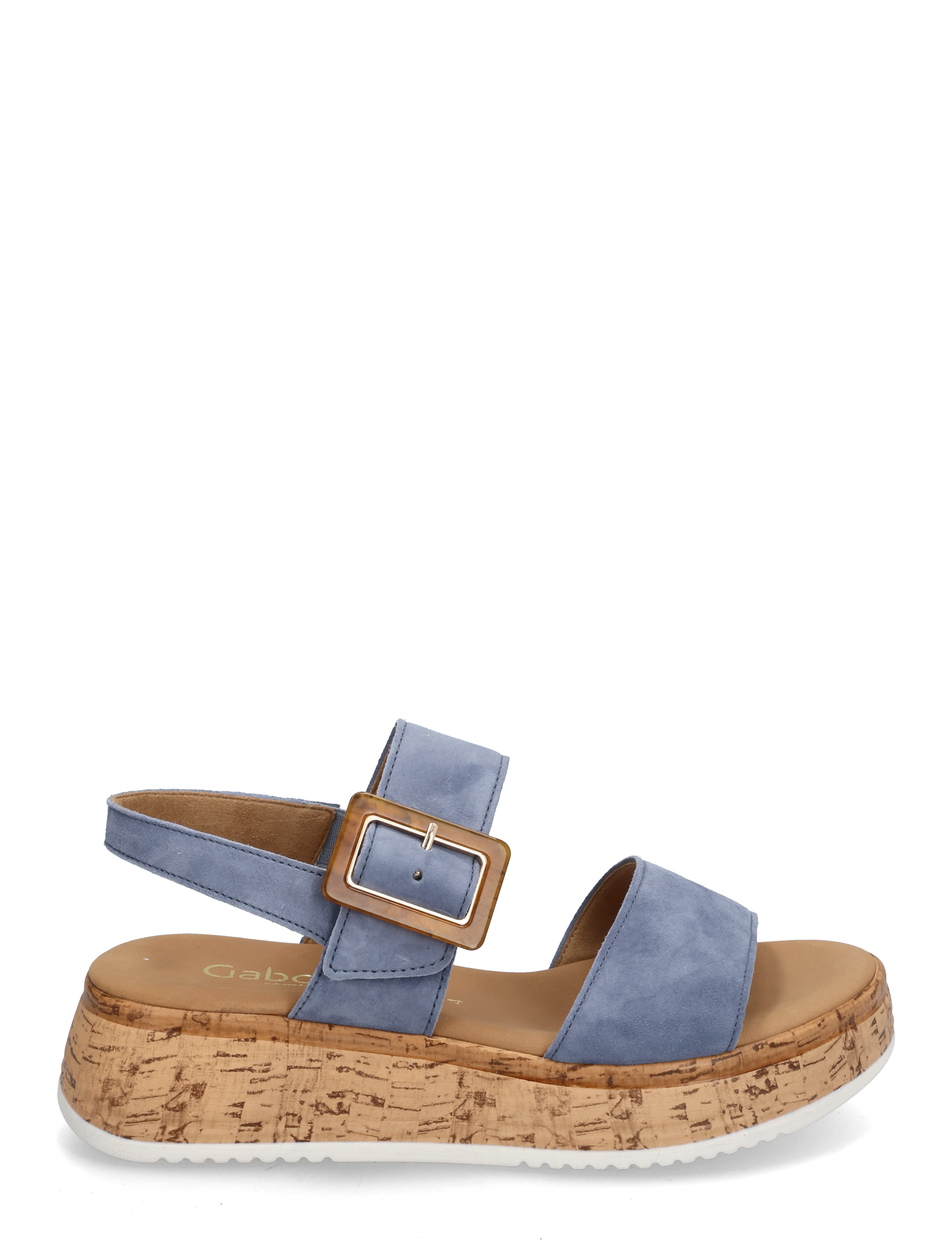 Gabor - Sandal - sandales plates - jeans blue - 1