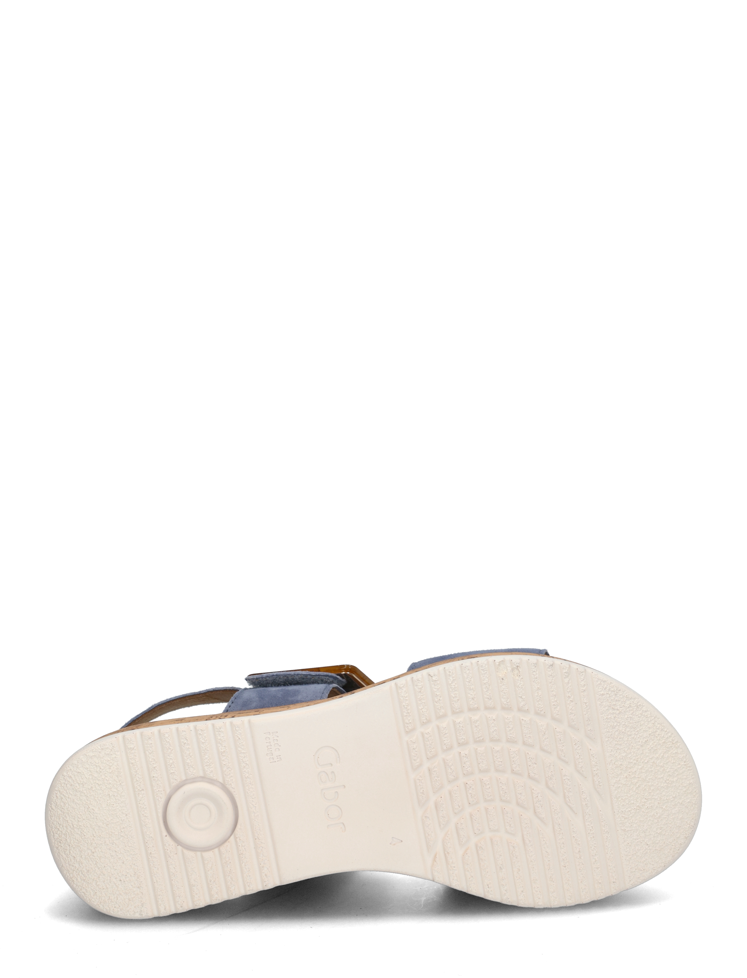 Gabor - Sandal - sandales plates - jeans blue - 4