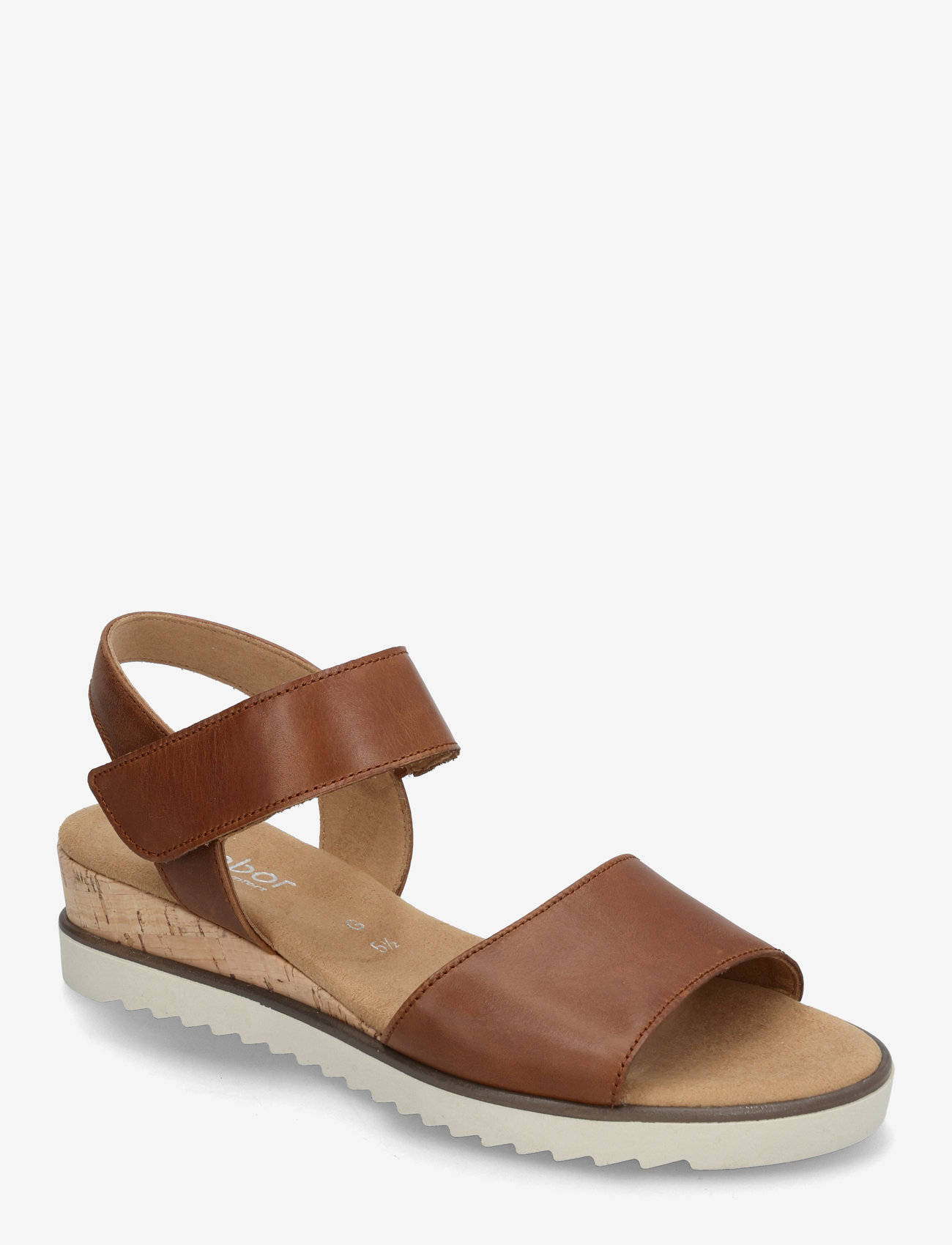 Gabor - Wedge sandal - sandaler med hæl - cognac - 0