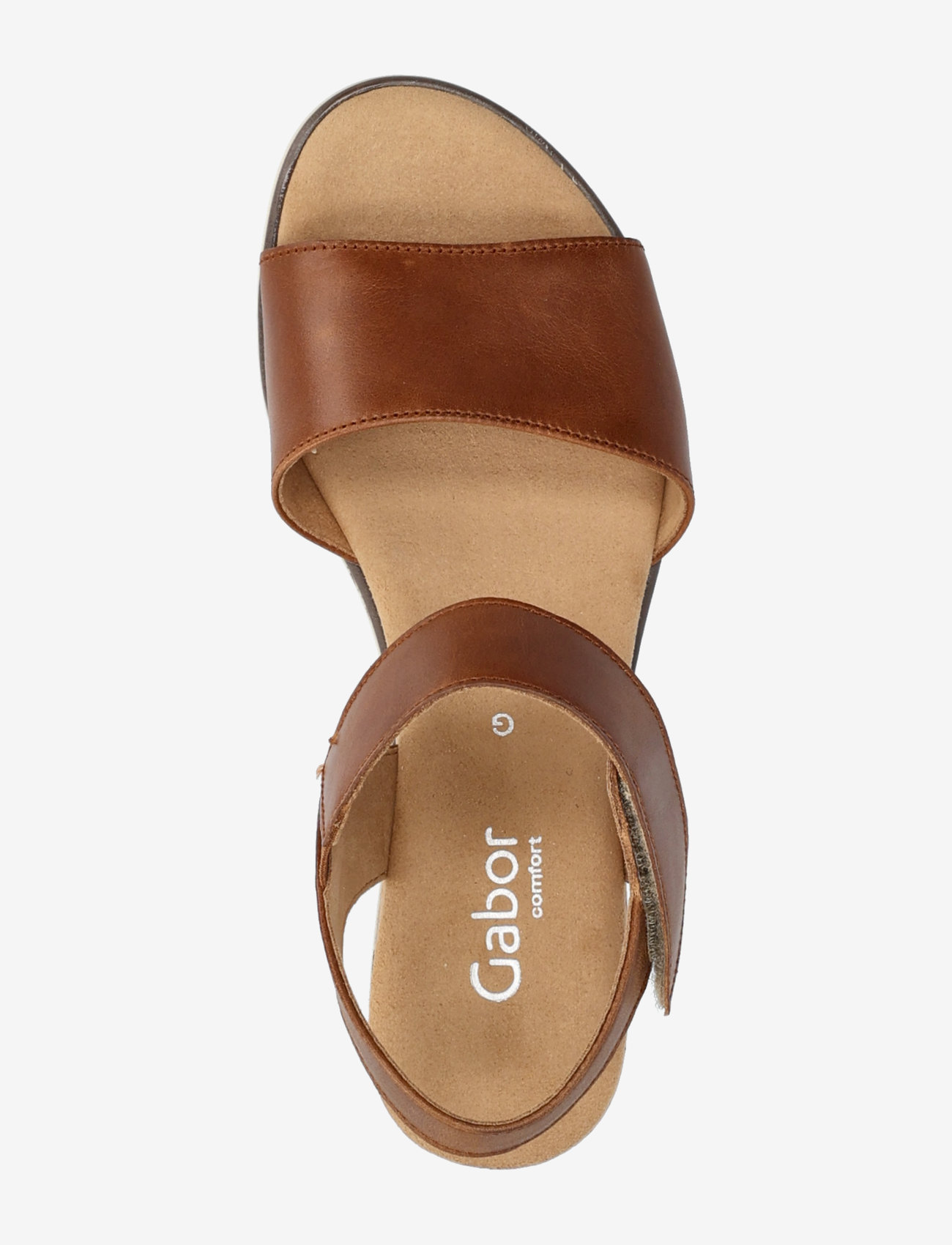 Gabor - Wedge sandal - sandaler med hæl - cognac - 3