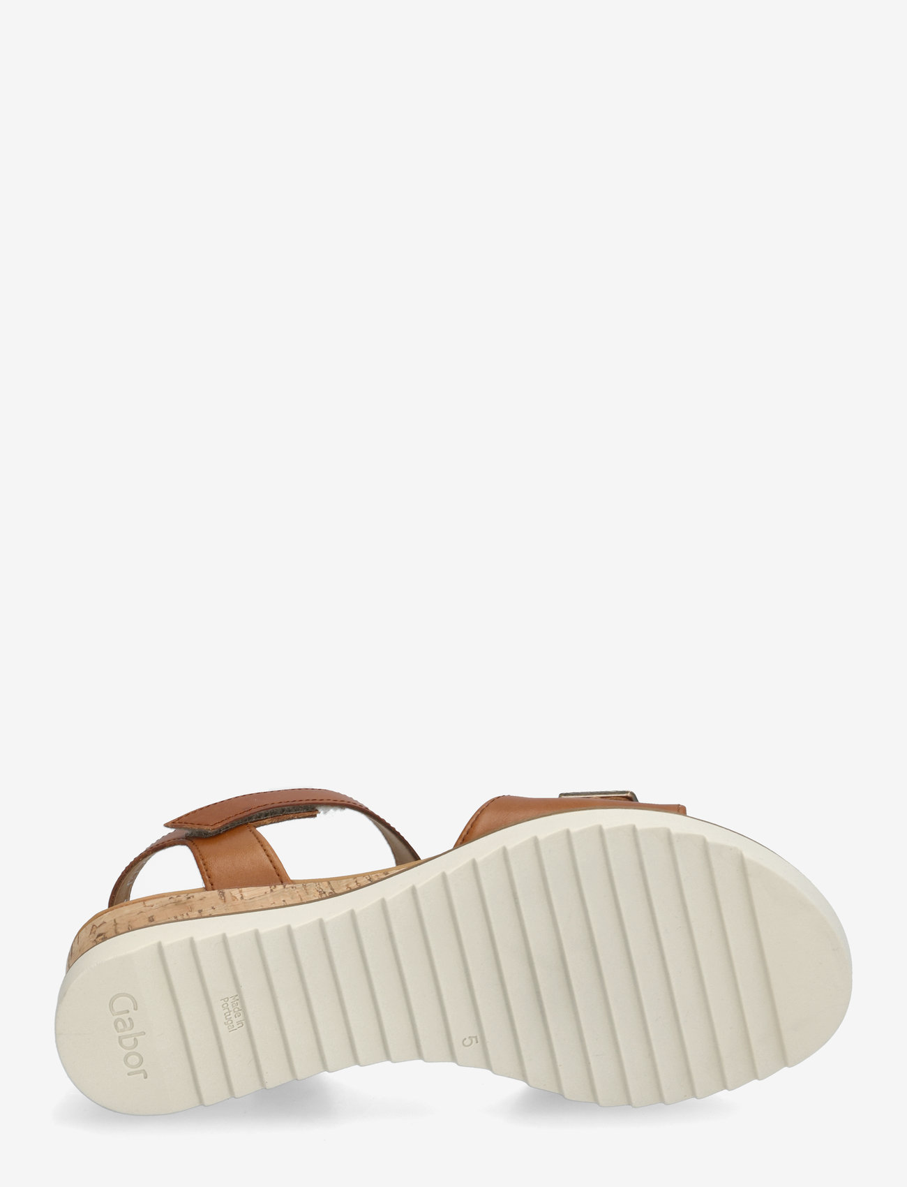 Gabor - Wedge sandal - kontsata sandaalid - cognac - 4