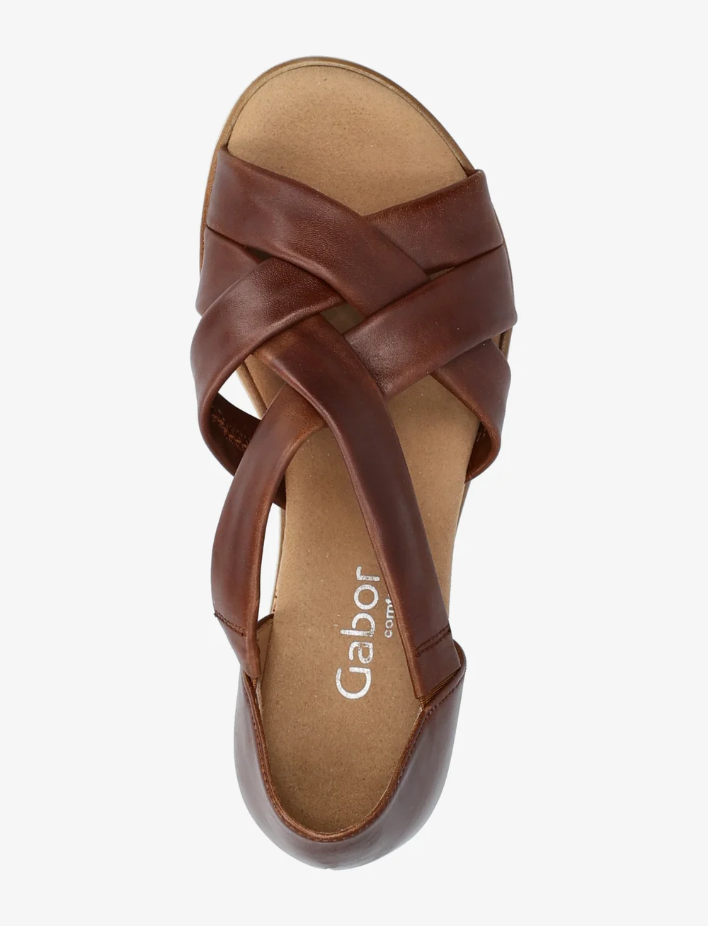 Gabor - Wedge sandal - sandaletten - cognac - 3