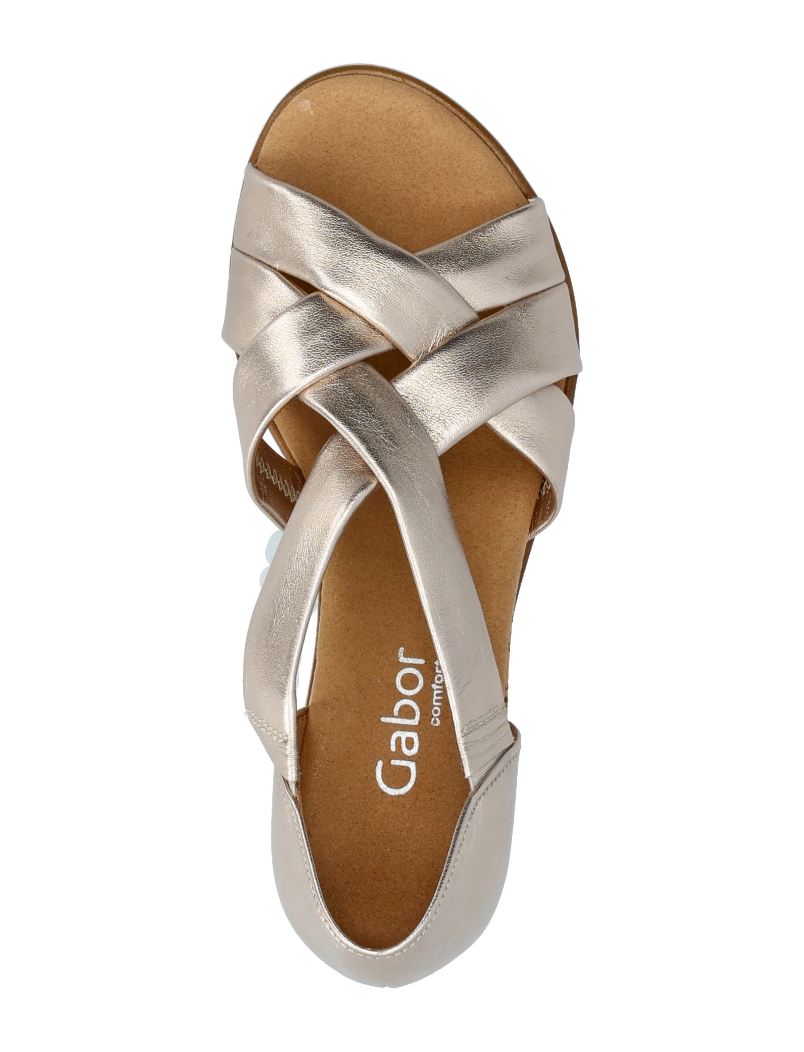 Gabor - Wedge sandal - soft gold - 3