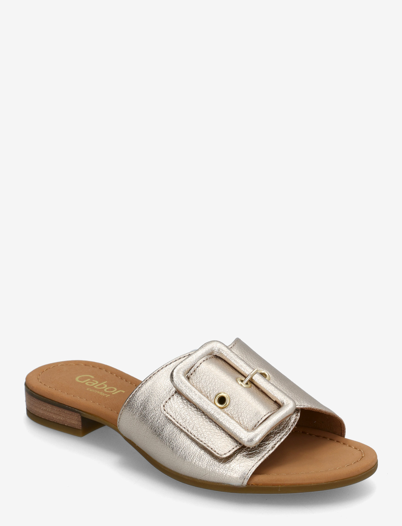 Gabor - Slip-in - flade sandaler - soft gold - 0