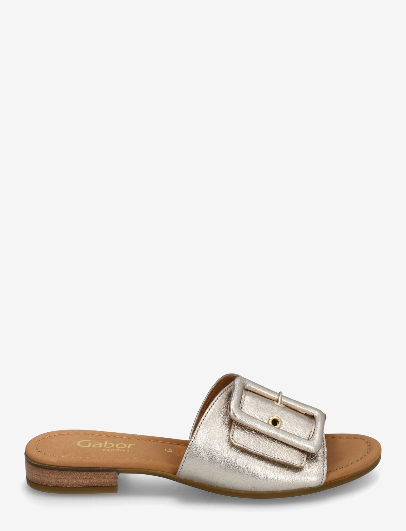 Gabor - Slip-in - flade sandaler - soft gold - 1