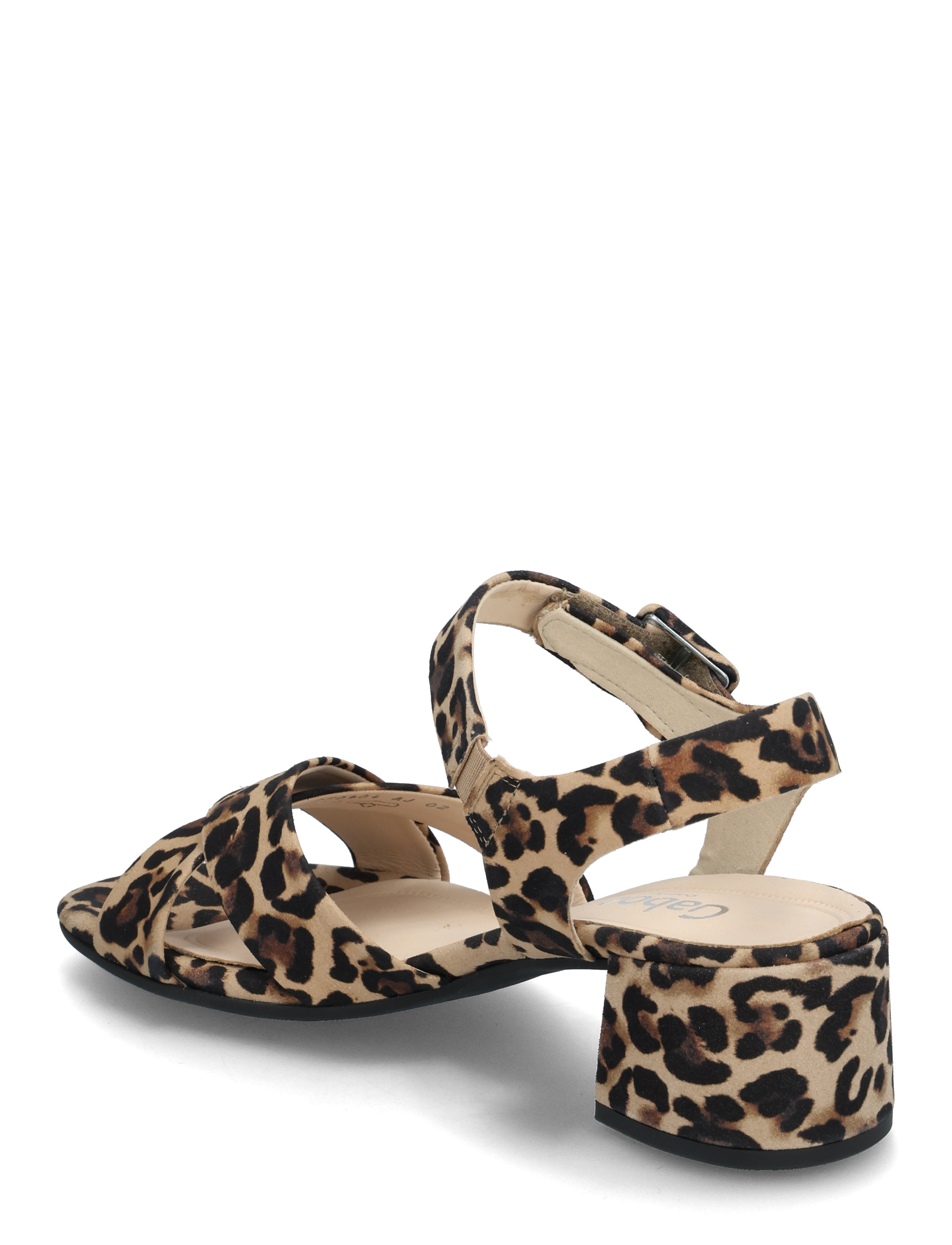 Gabor - Ankle-strap sandal - sandały na obcasie - leopard - 2
