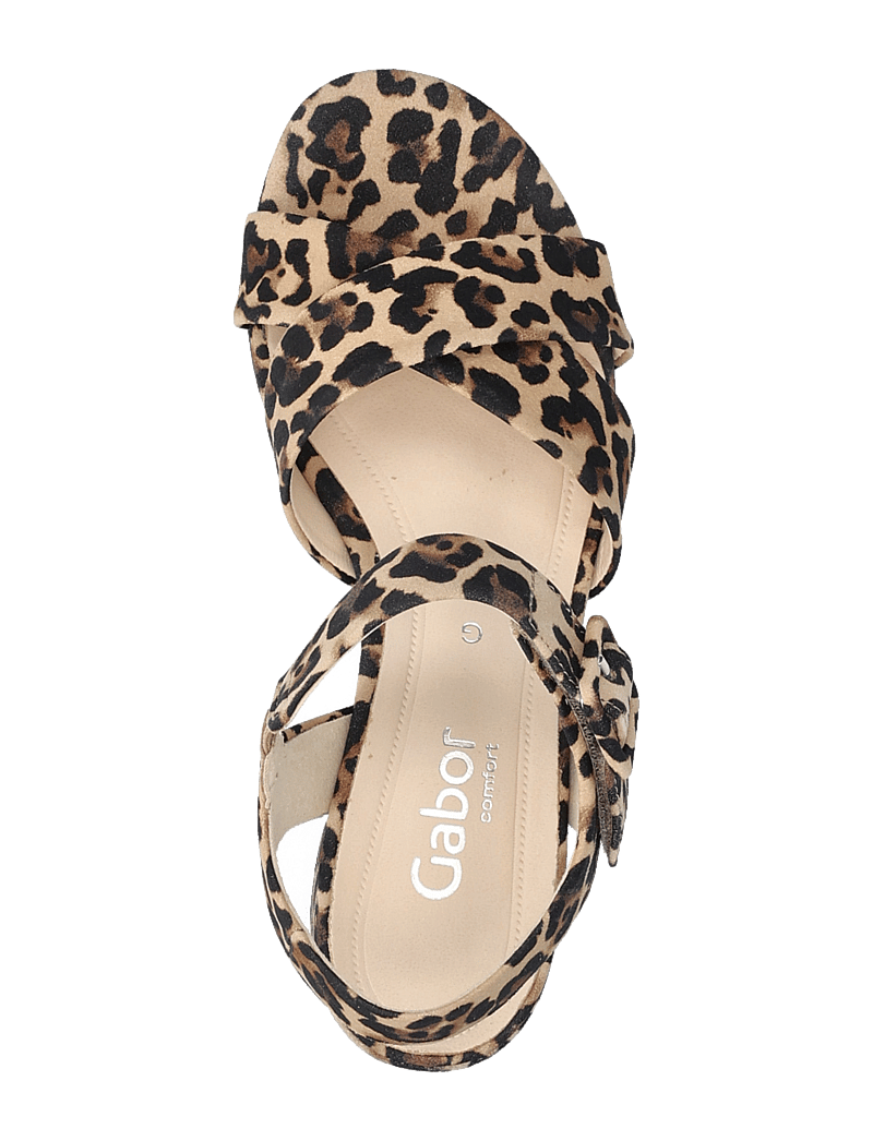 Gabor - Ankle-strap sandal - sandaletten - leopard - 3