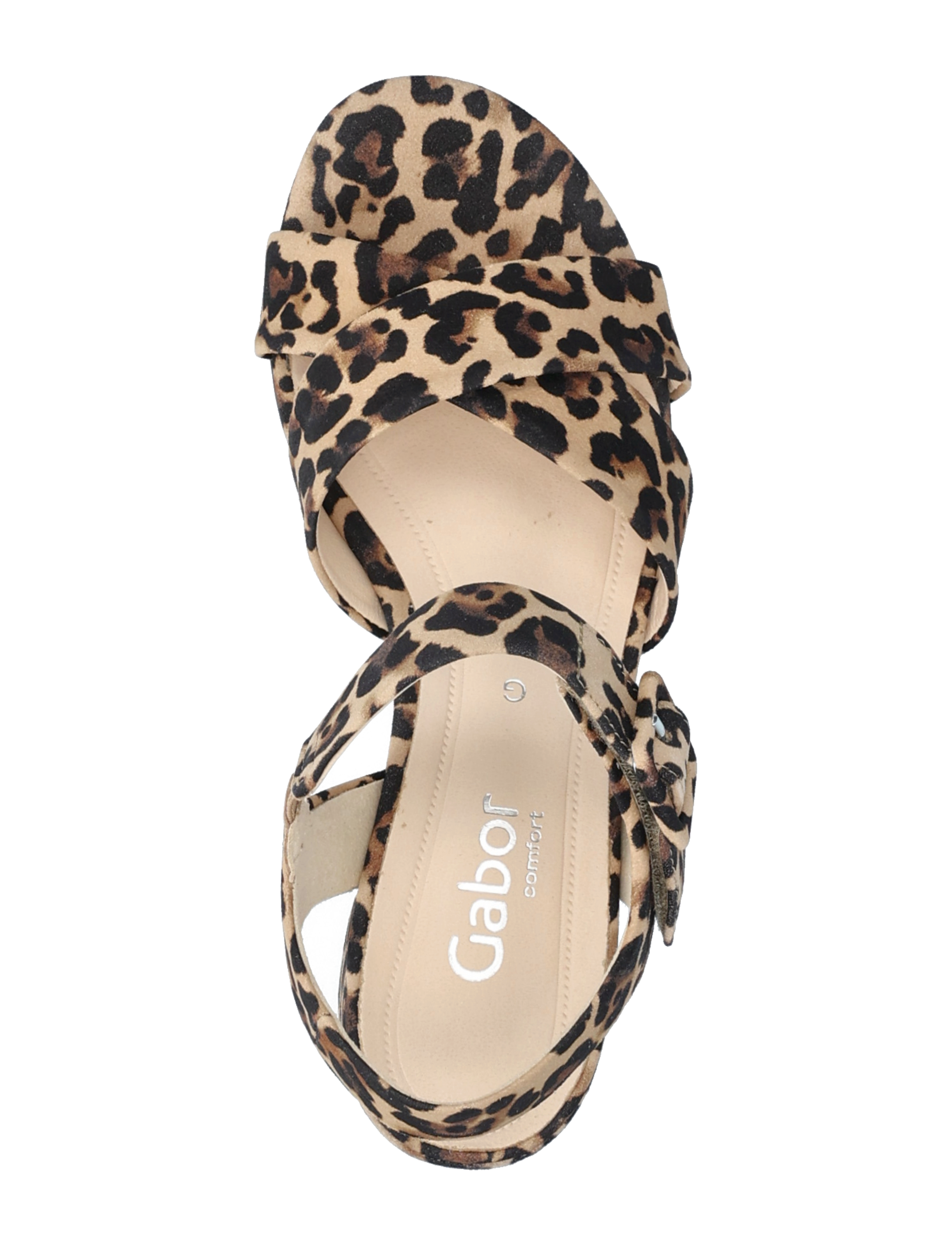 Gabor - Ankle-strap sandal - sandały na obcasie - leopard - 3