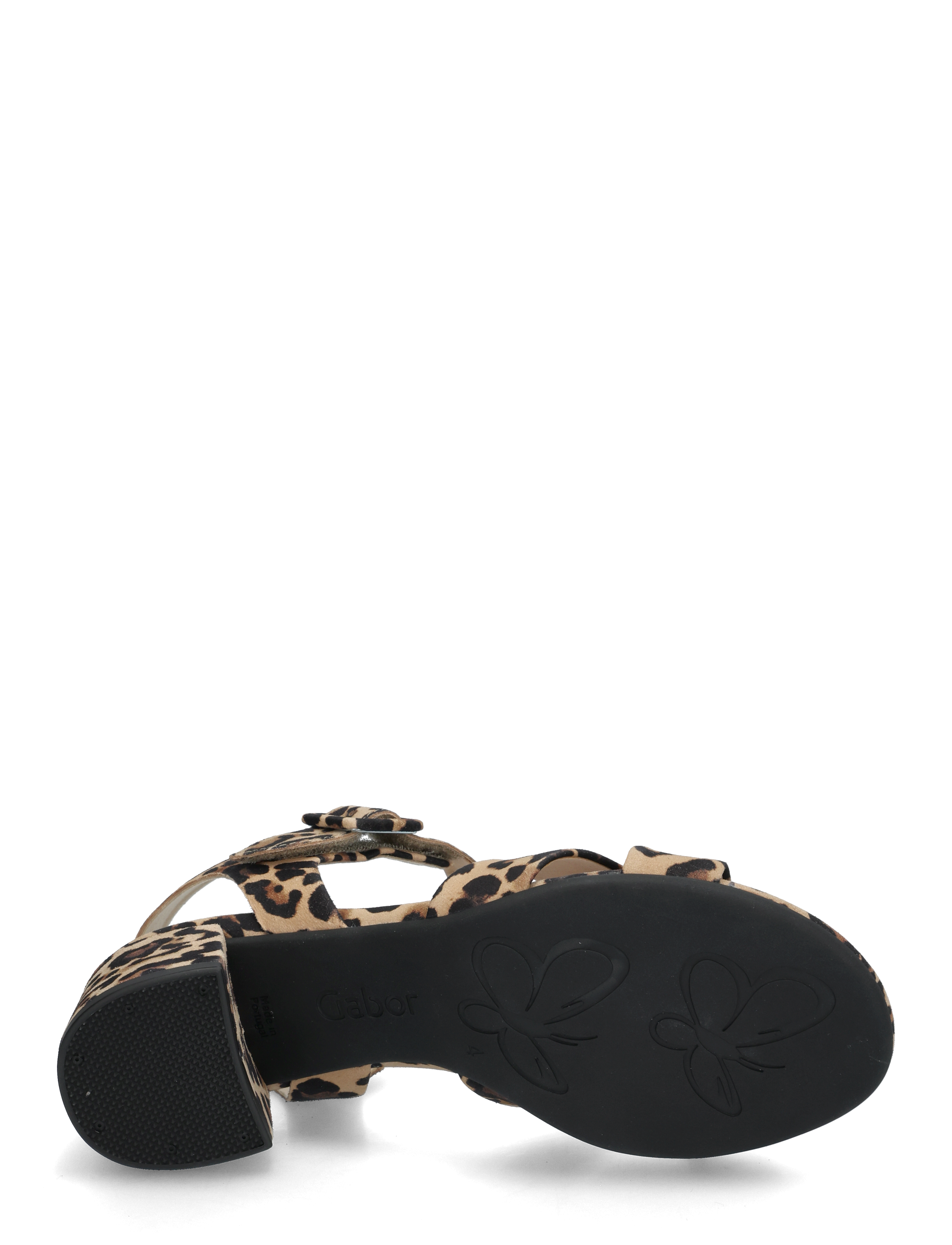 Gabor - Ankle-strap sandal - sandały na obcasie - leopard - 4