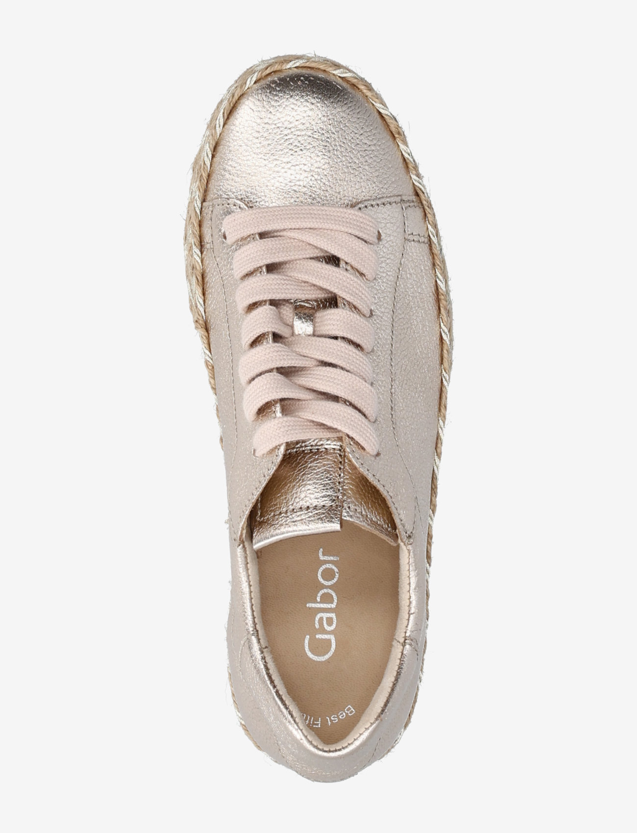 Gabor - Espadrille sneaker - madala säärega tossud - soft gold - 3