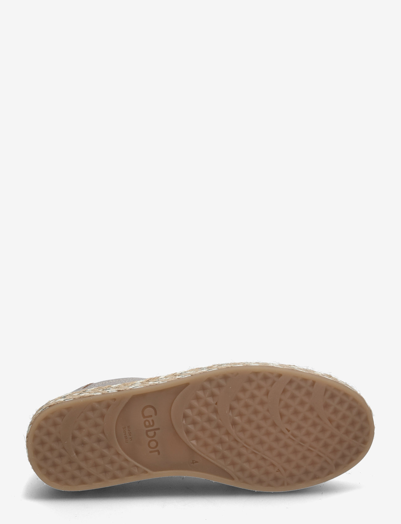 Gabor - Espadrille sneaker - madala säärega tossud - soft gold - 4