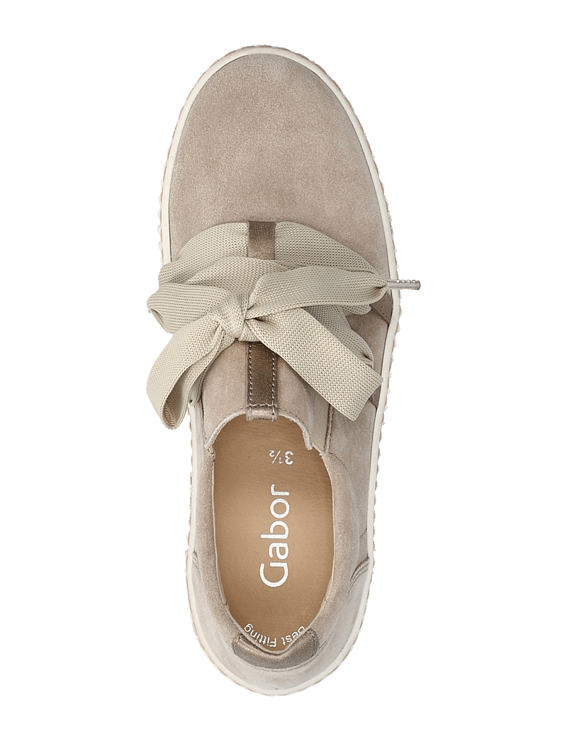Gabor - Sneaker loafer - låga sneakers - beige - 3