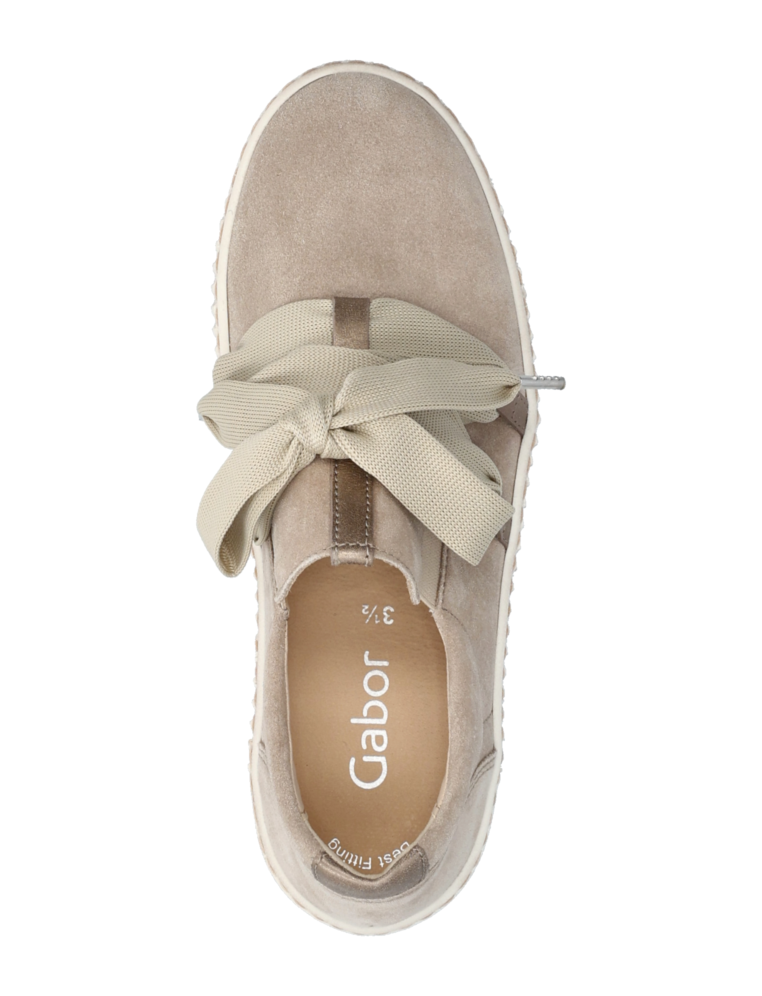 Gabor - Sneaker loafer - beige - 3