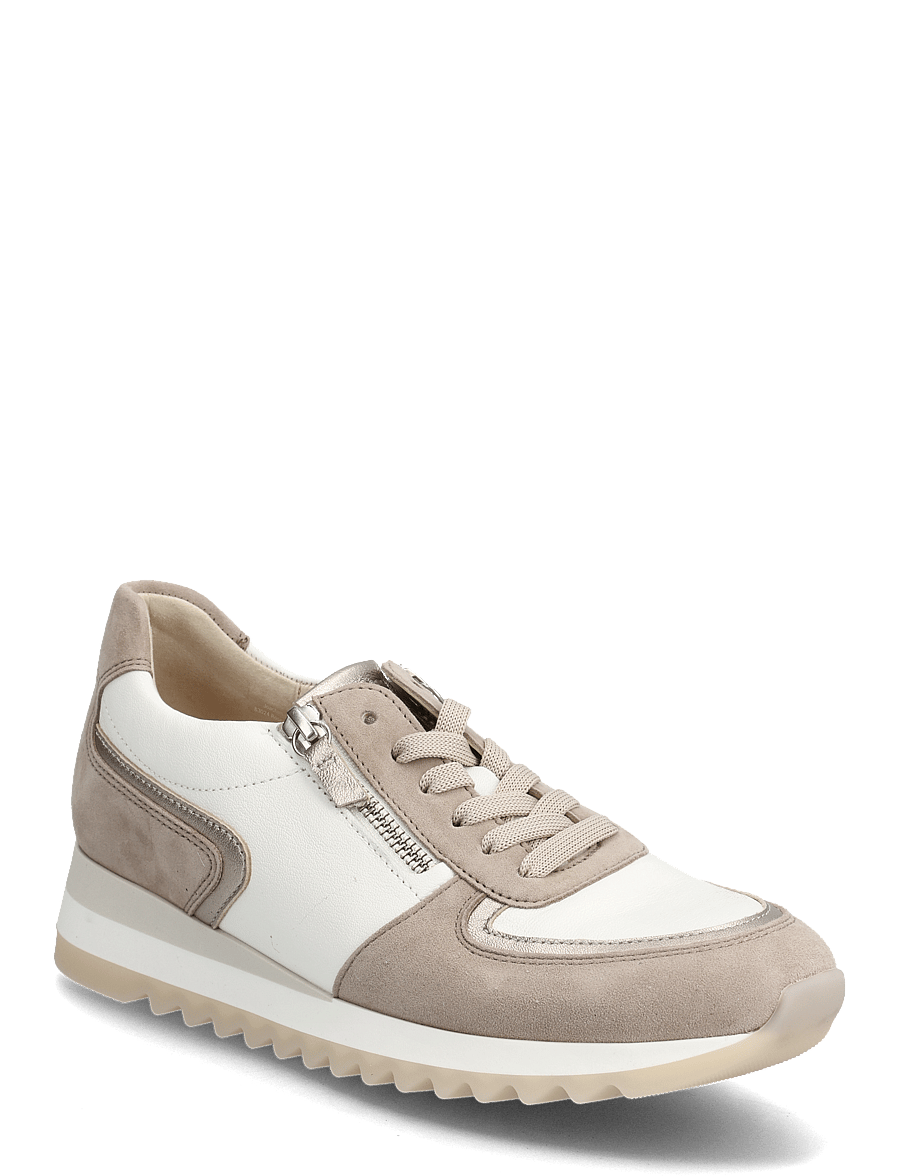Gabor - Sneaker - niedrige sneaker - taupe, cream, soft gold - 0