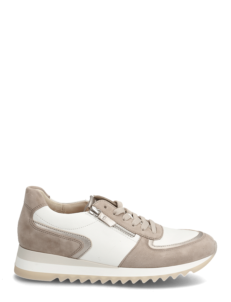 Gabor - Sneaker - niedrige sneaker - taupe, cream, soft gold - 1