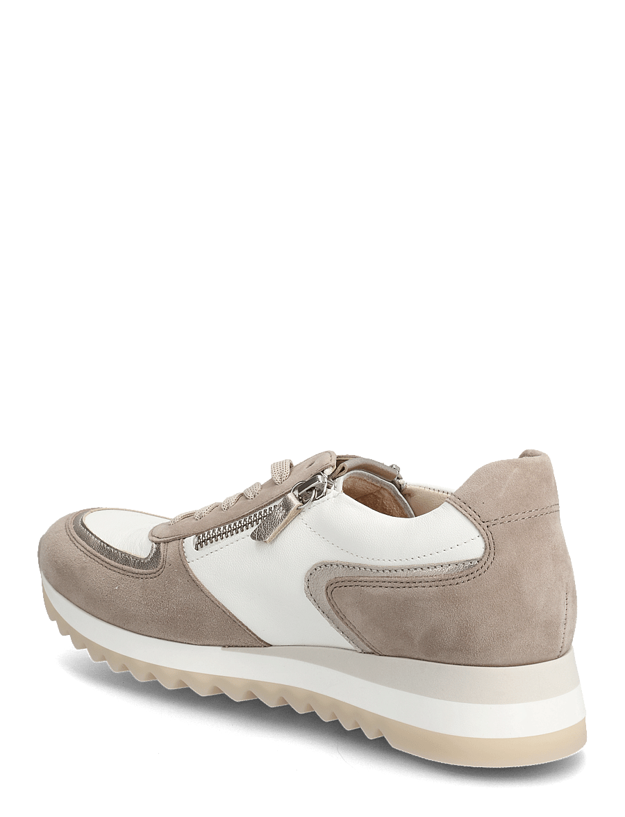 Gabor - Sneaker - niedrige sneaker - taupe, cream, soft gold - 2
