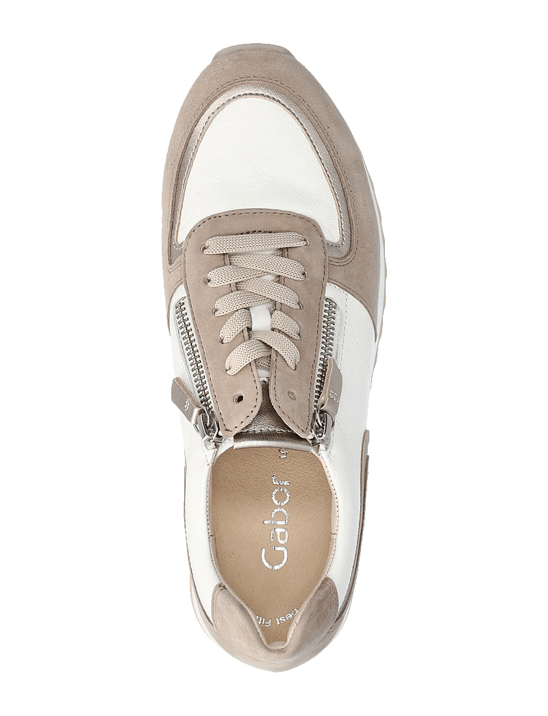 Gabor - Sneaker - lage sneakers - taupe, cream, soft gold - 3