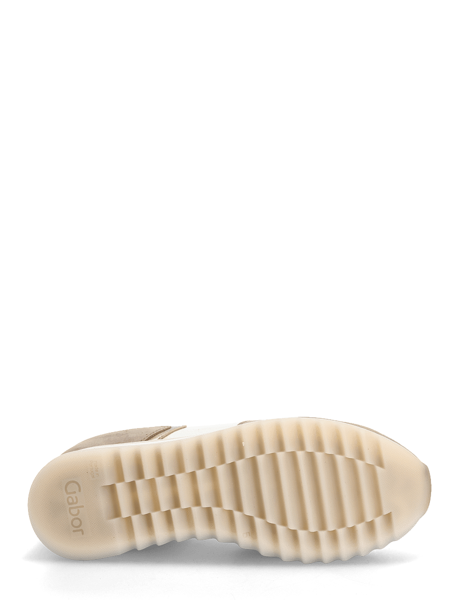 Gabor - Sneaker - niedrige sneaker - taupe, cream, soft gold - 4