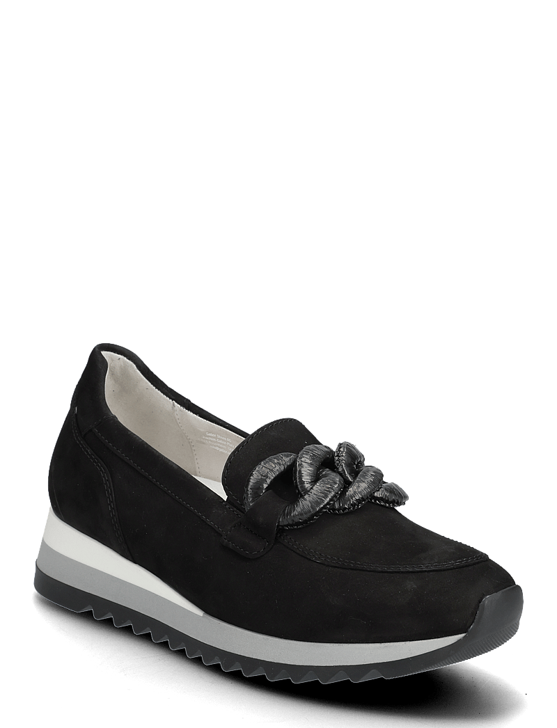 Gabor - Sneaker loafer - slip-on sneakers - black - 0