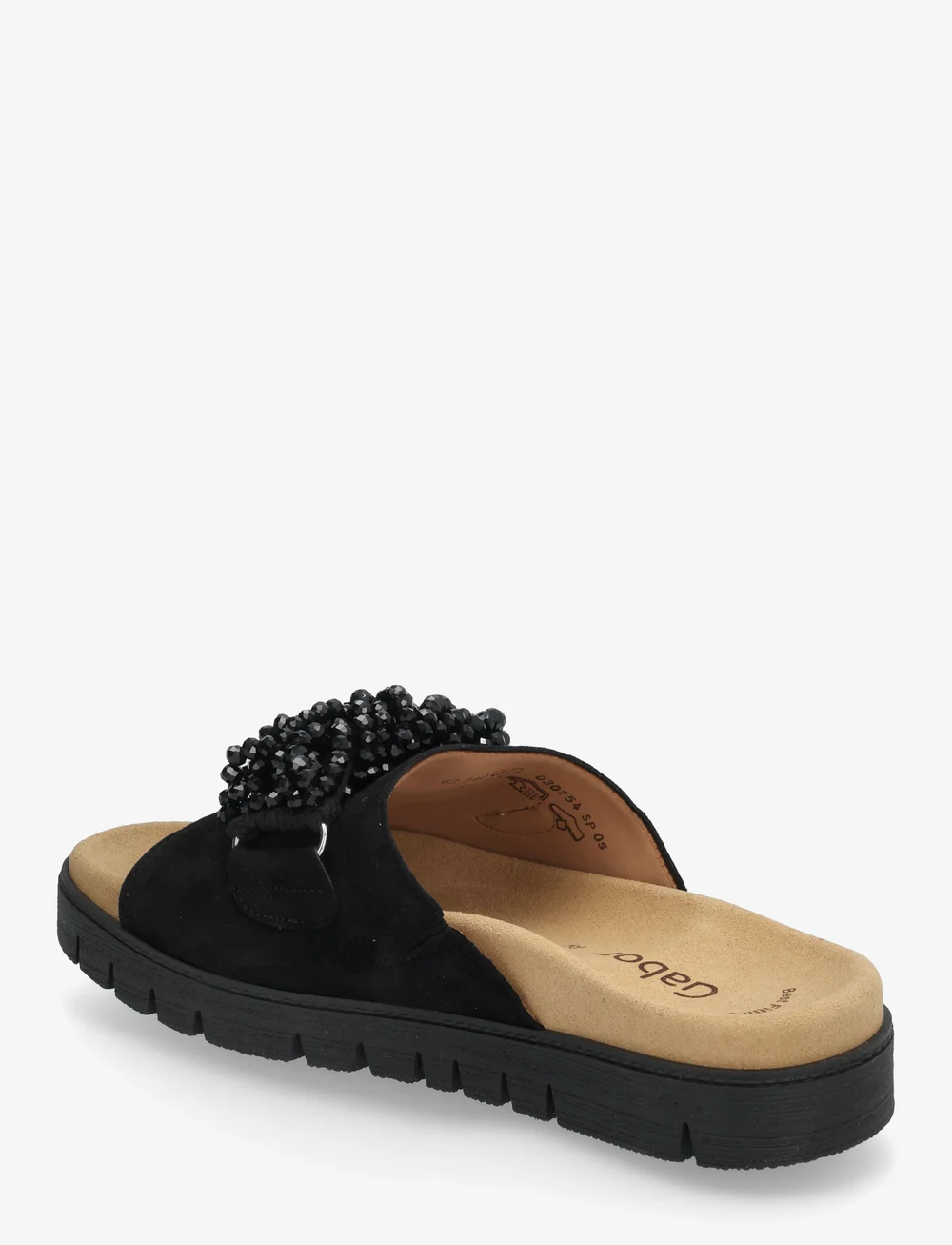 Gabor - Slip-in - sandales plates - black - 2