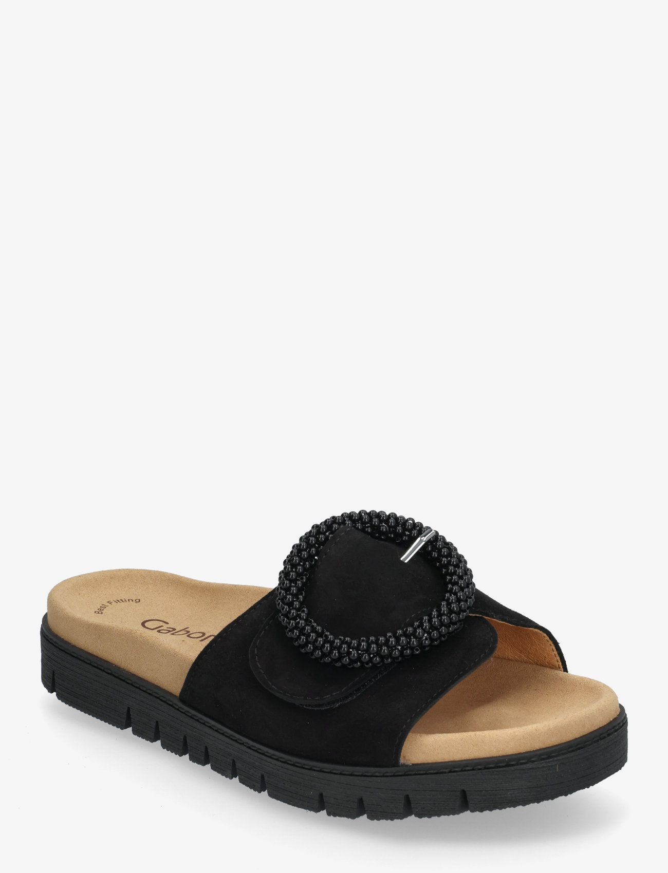 Gabor - Slip-in - flat sandals - black - 0