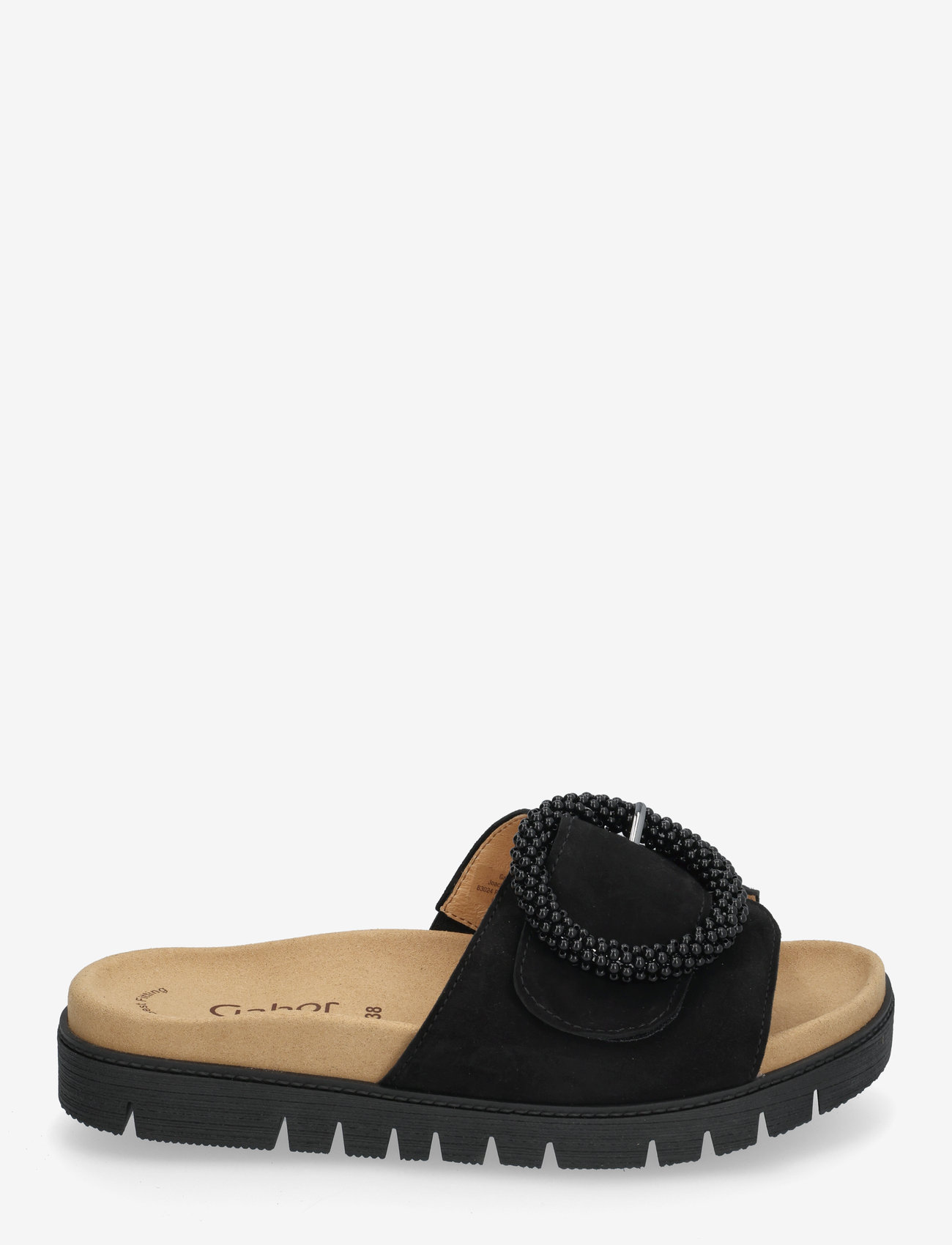 Gabor - Slip-in - flat sandals - black - 1
