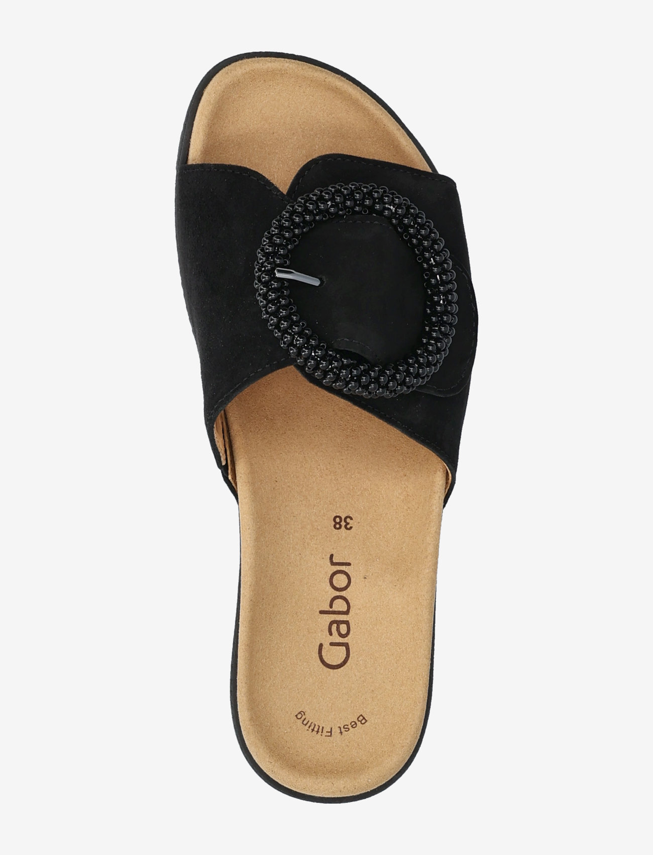 Gabor - Slip-in - flat sandals - black - 3