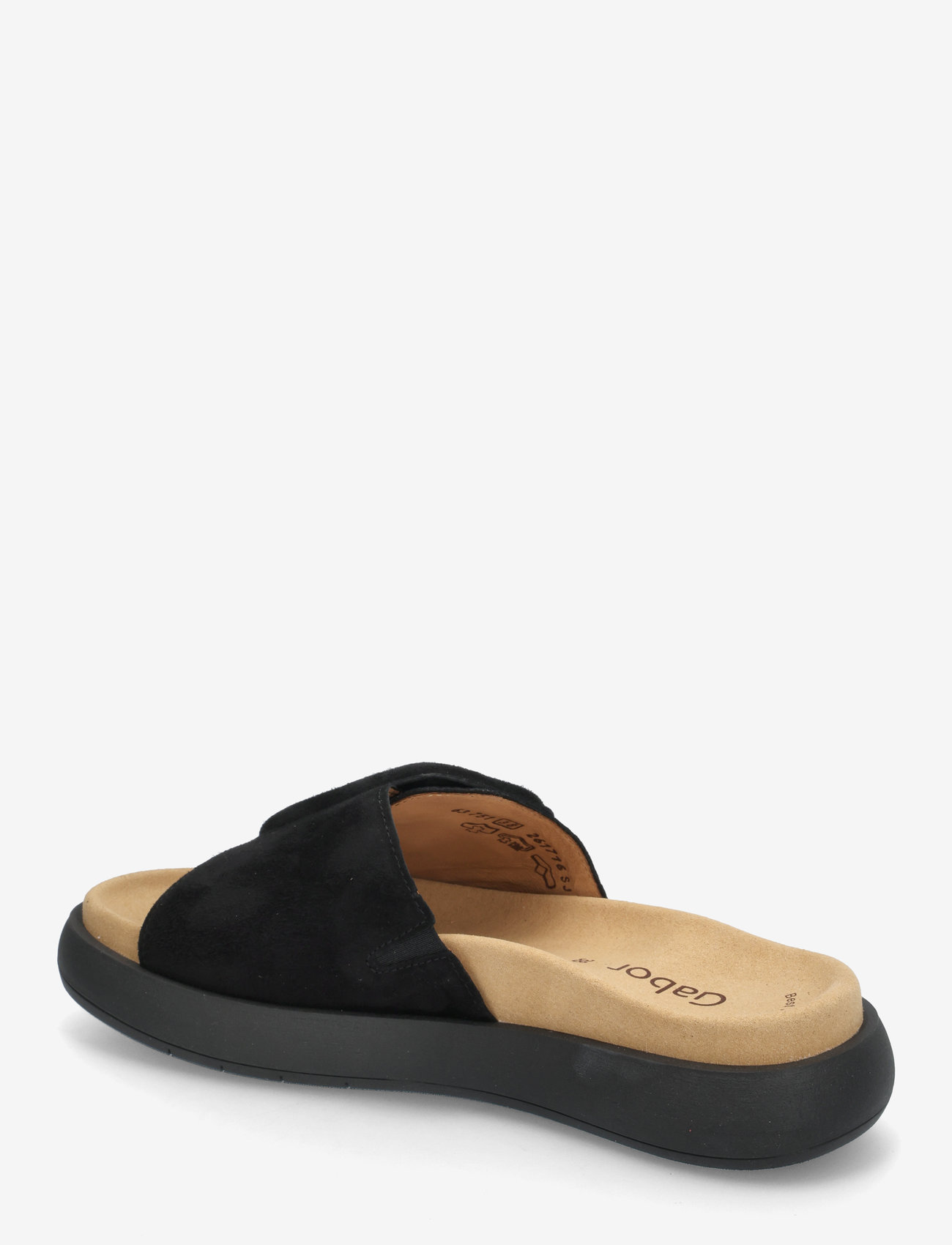 Gabor - Slip-in - matalat sandaalit - black - 2