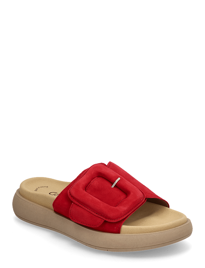 Gabor - Slip-in - kontsata sandaalid - red - 0