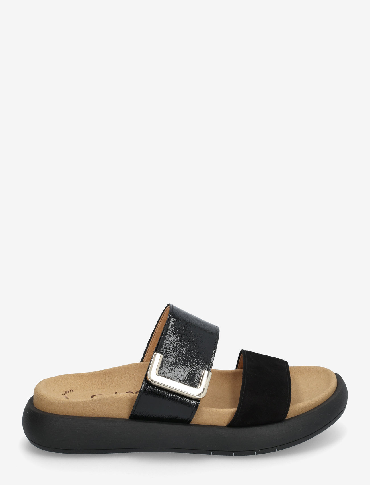 Gabor - Slip-in - flat sandals - black - 1
