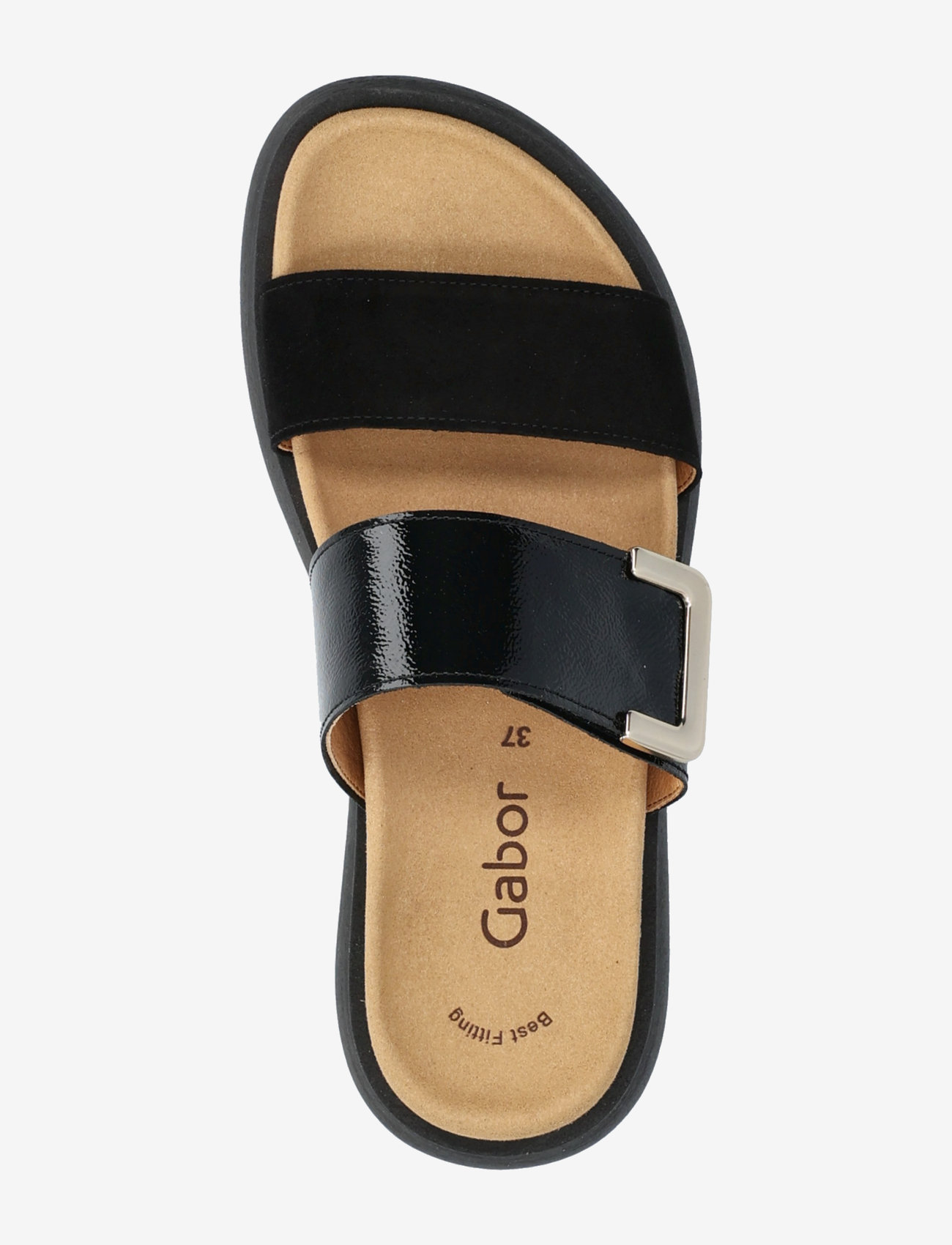 Gabor - Slip-in - flat sandals - black - 3