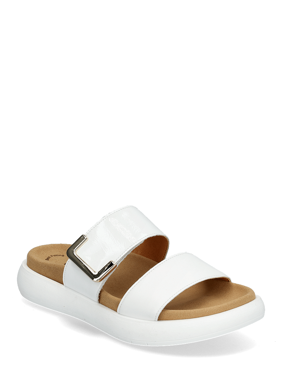 Gabor - Slip-in - flache sandalen - white - 0