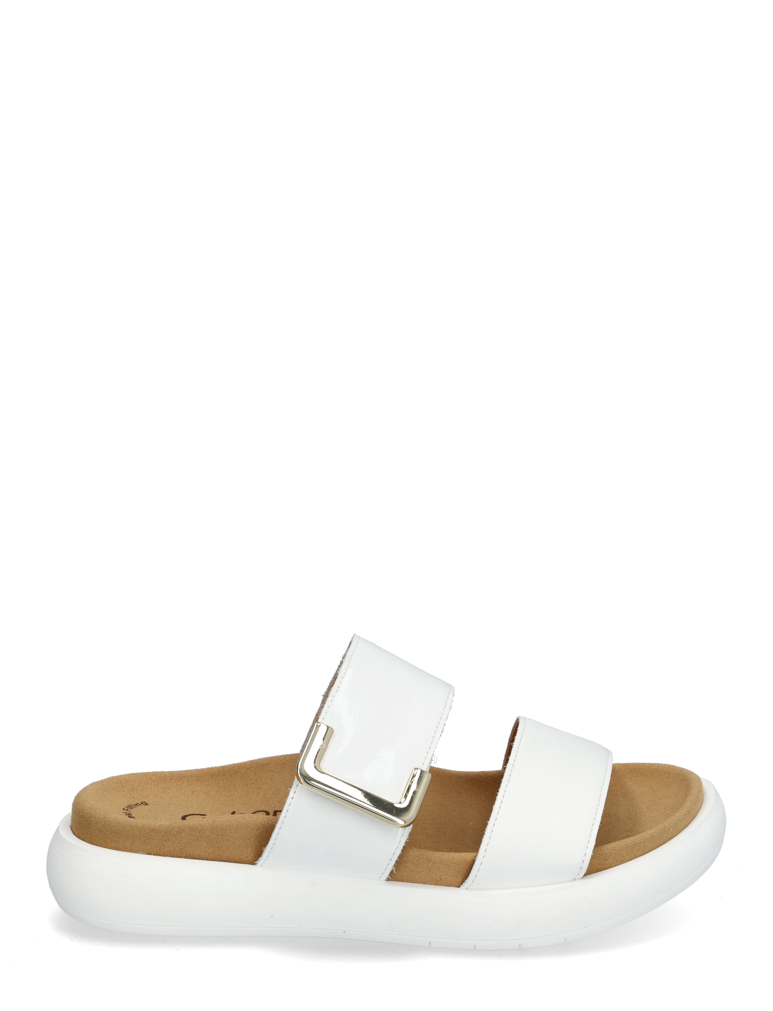 Gabor - Slip-in - flache sandalen - white - 1
