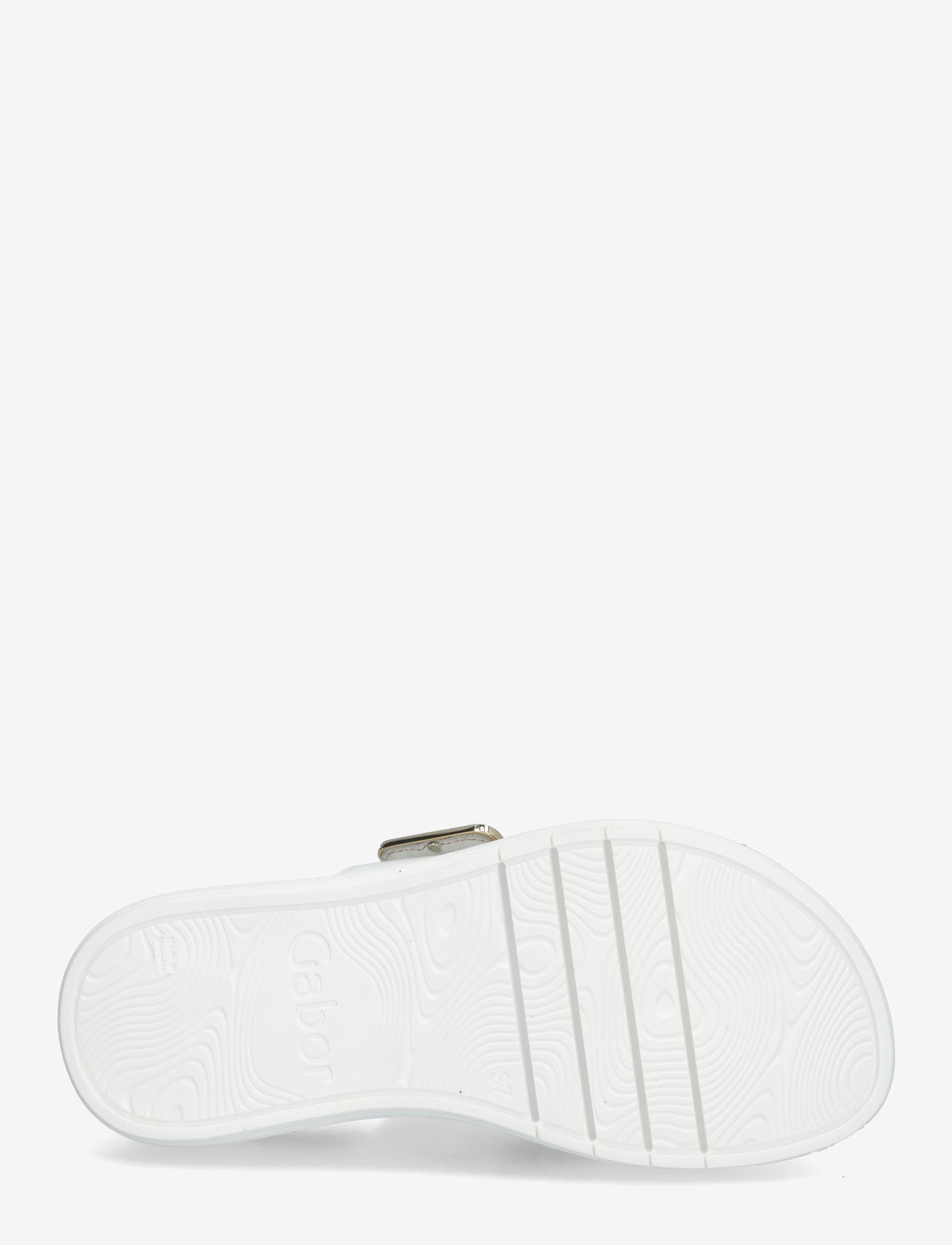 Gabor - Slip-in - flache sandalen - white - 4