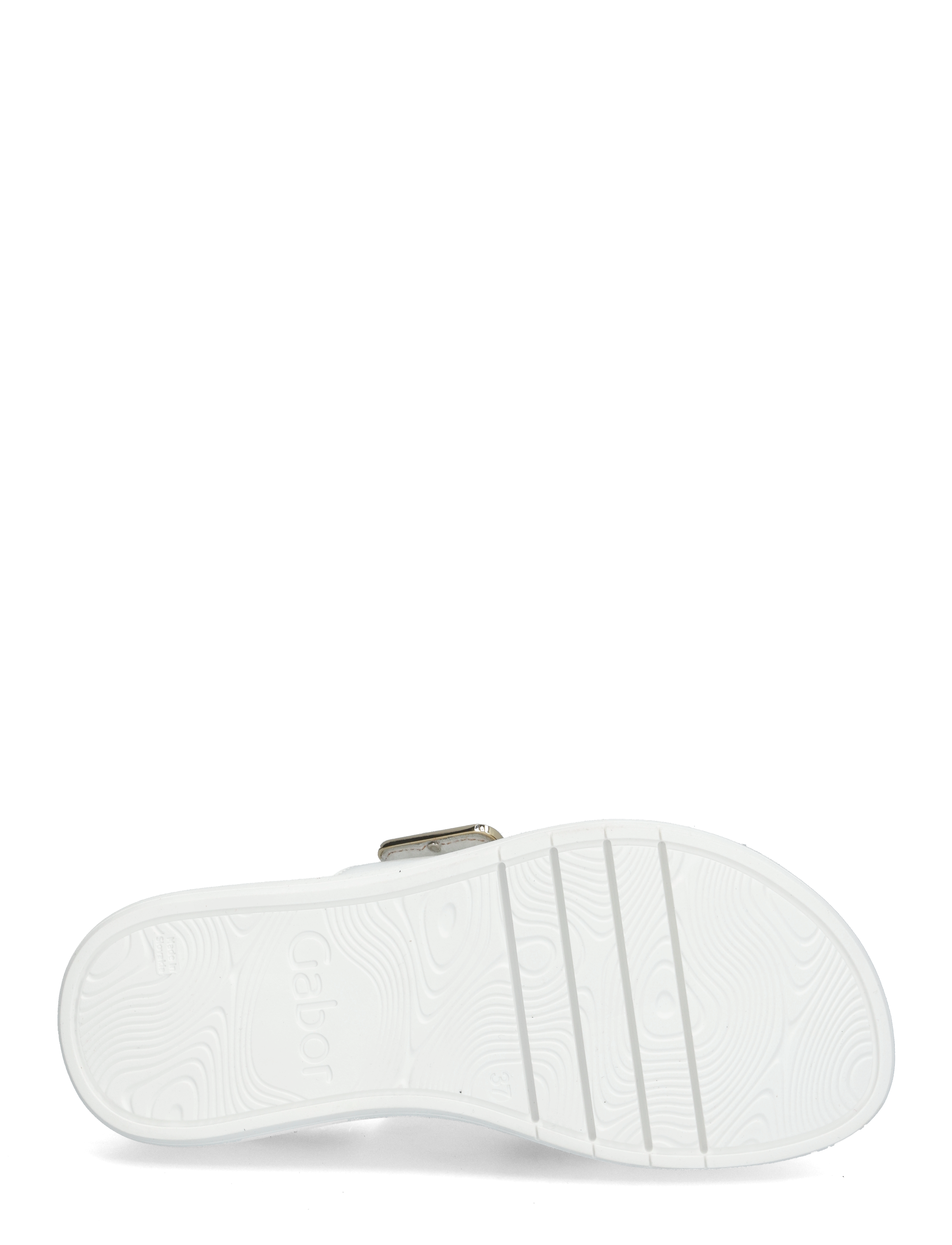 Gabor - Slip-in - flache sandalen - white - 4