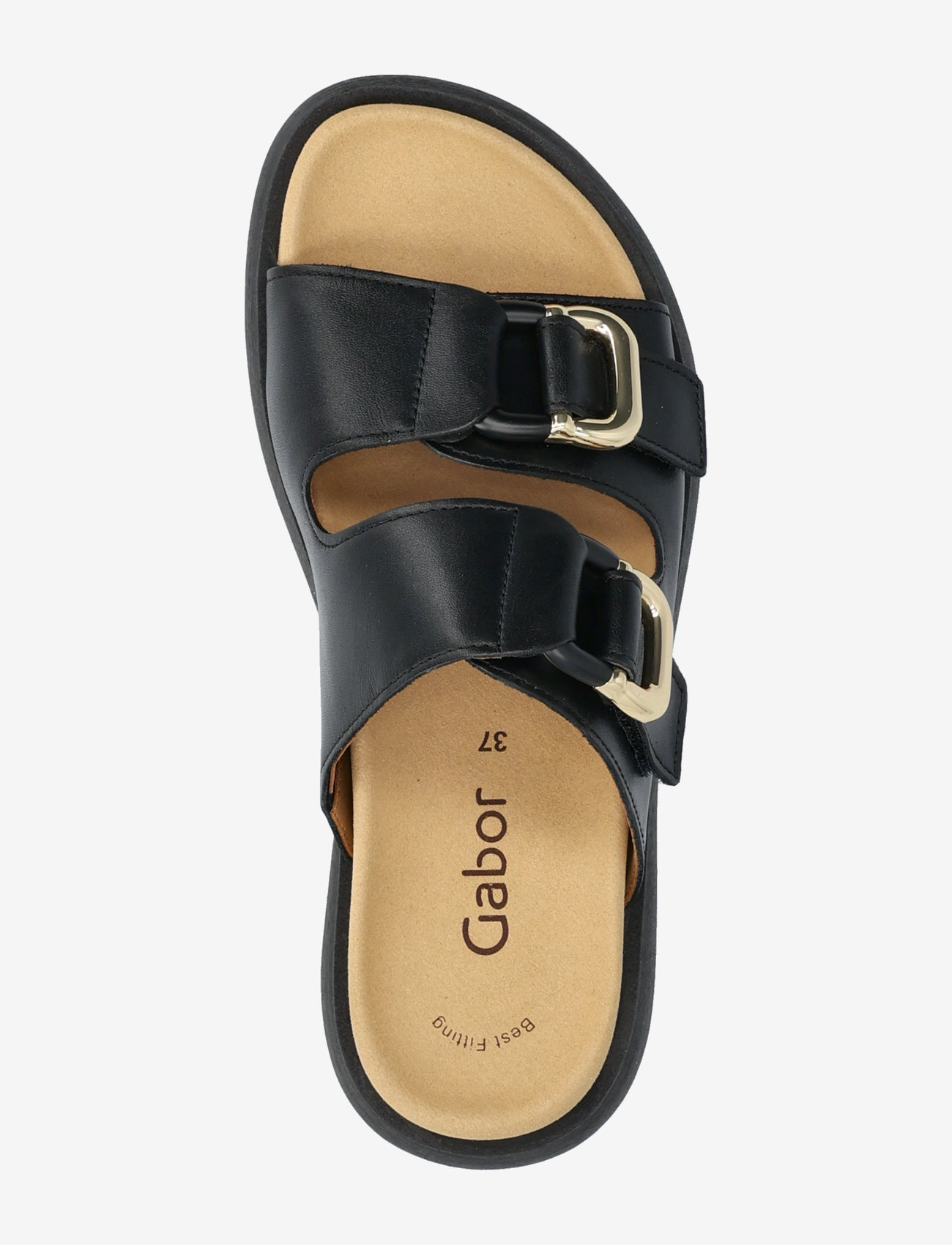 Gabor - Slip-in - flache sandalen - black - 3