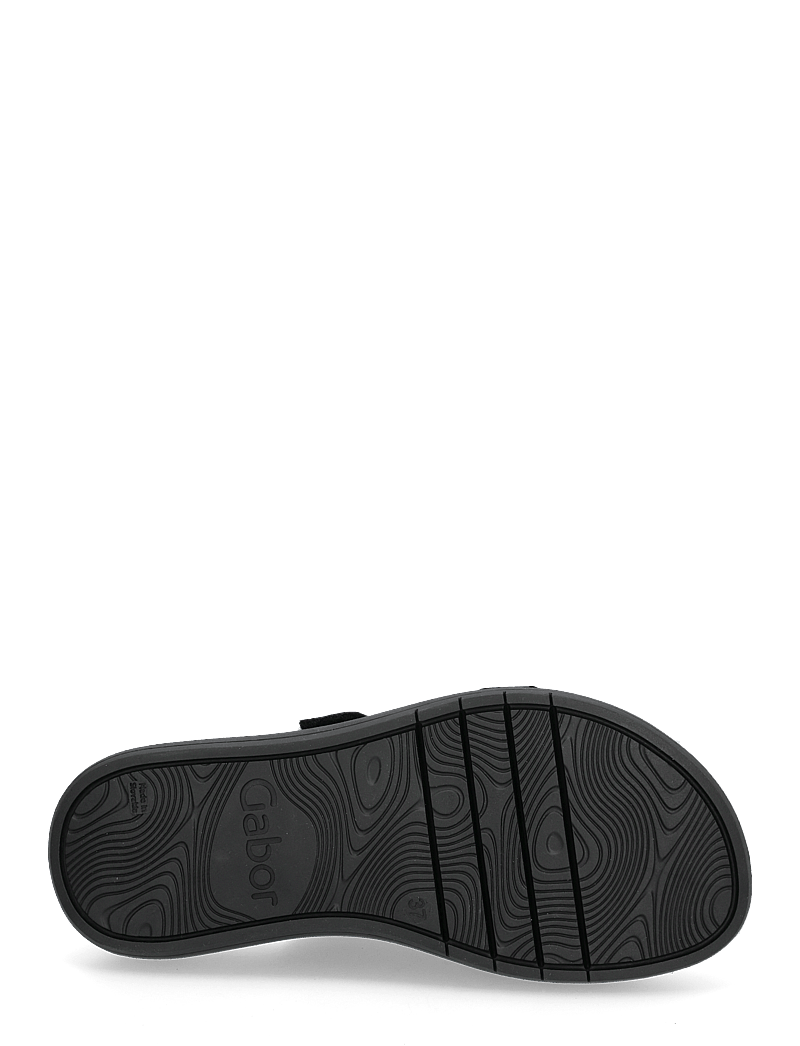 Gabor - Slip-in - flache sandalen - black - 4