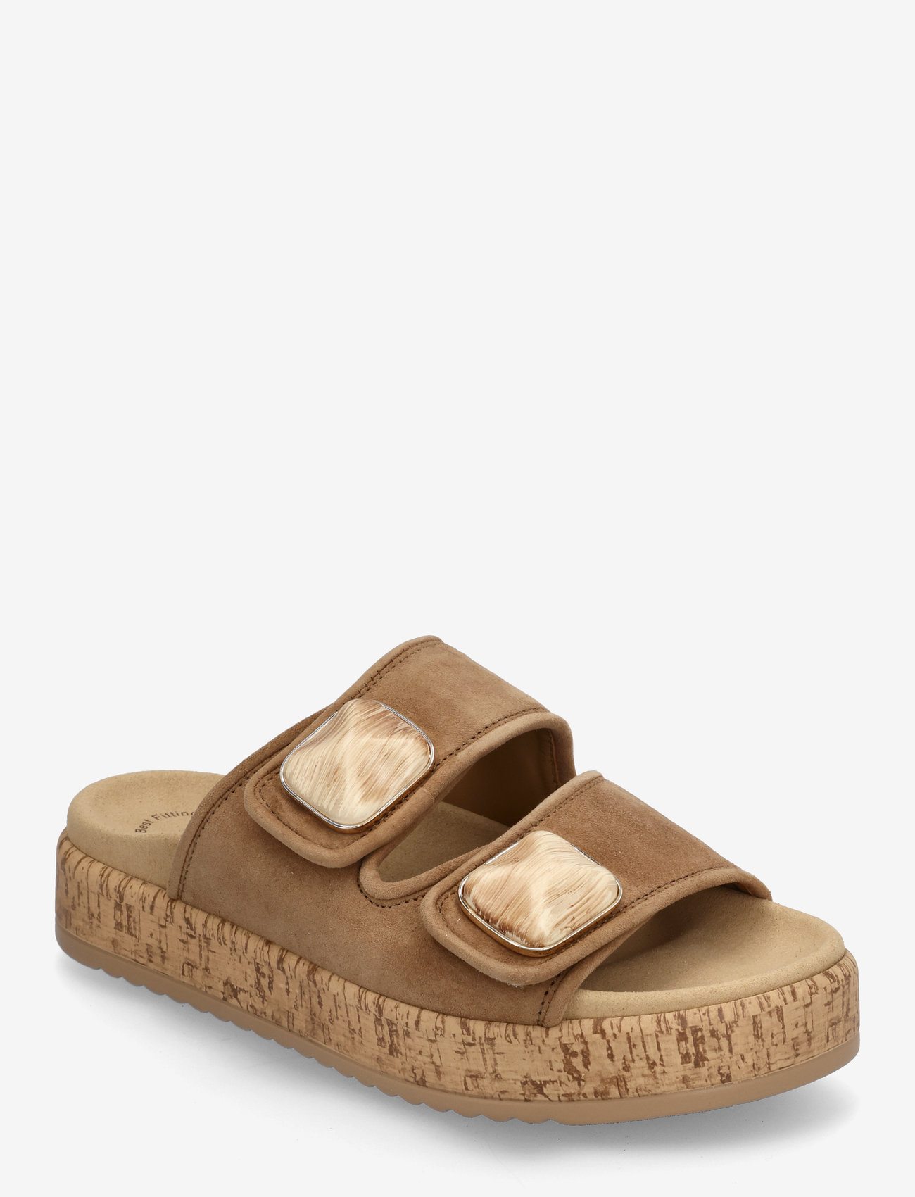 Gabor - Slip-in - flache sandalen - camel - 0