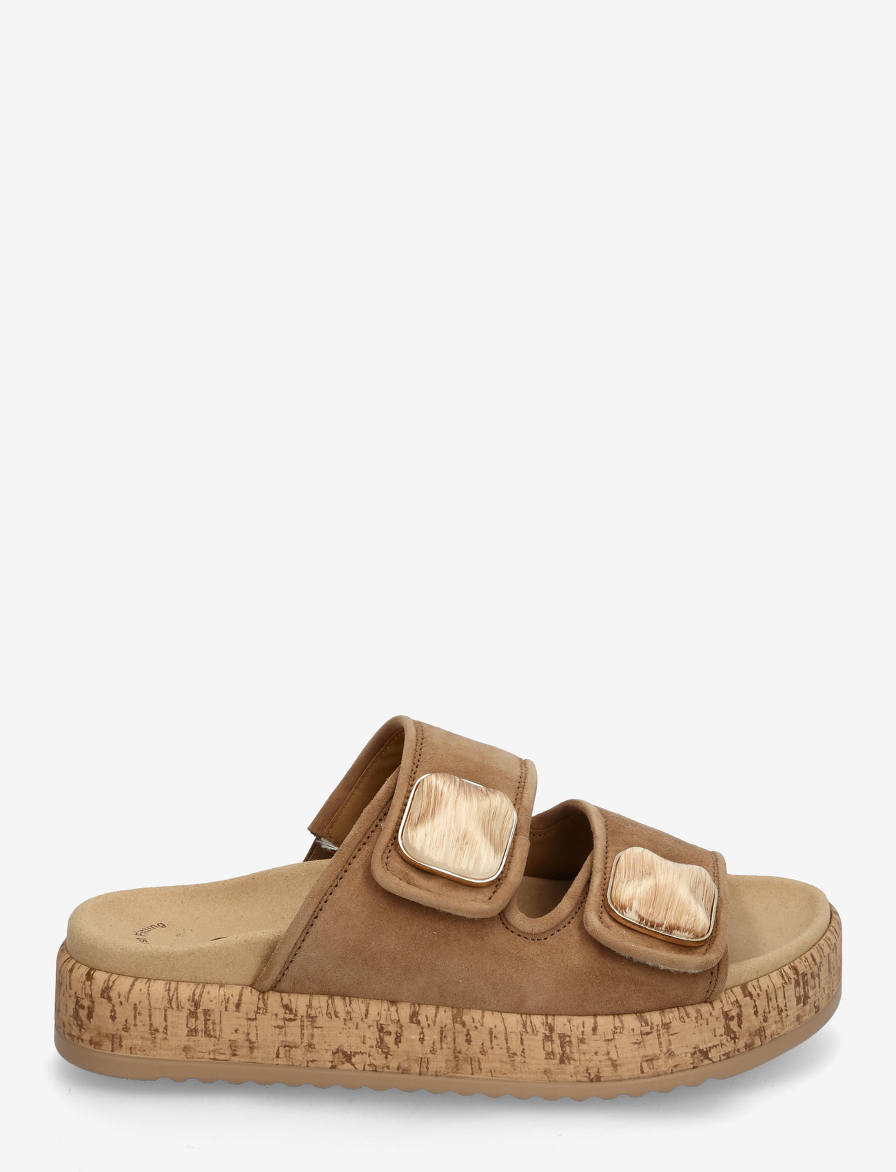 Gabor - Slip-in - flache sandalen - camel - 1