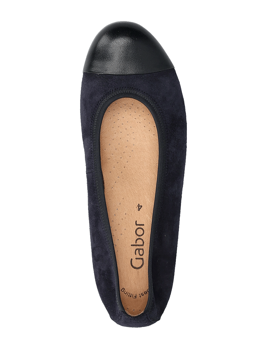 Gabor - Ballerina - black, blue - 3