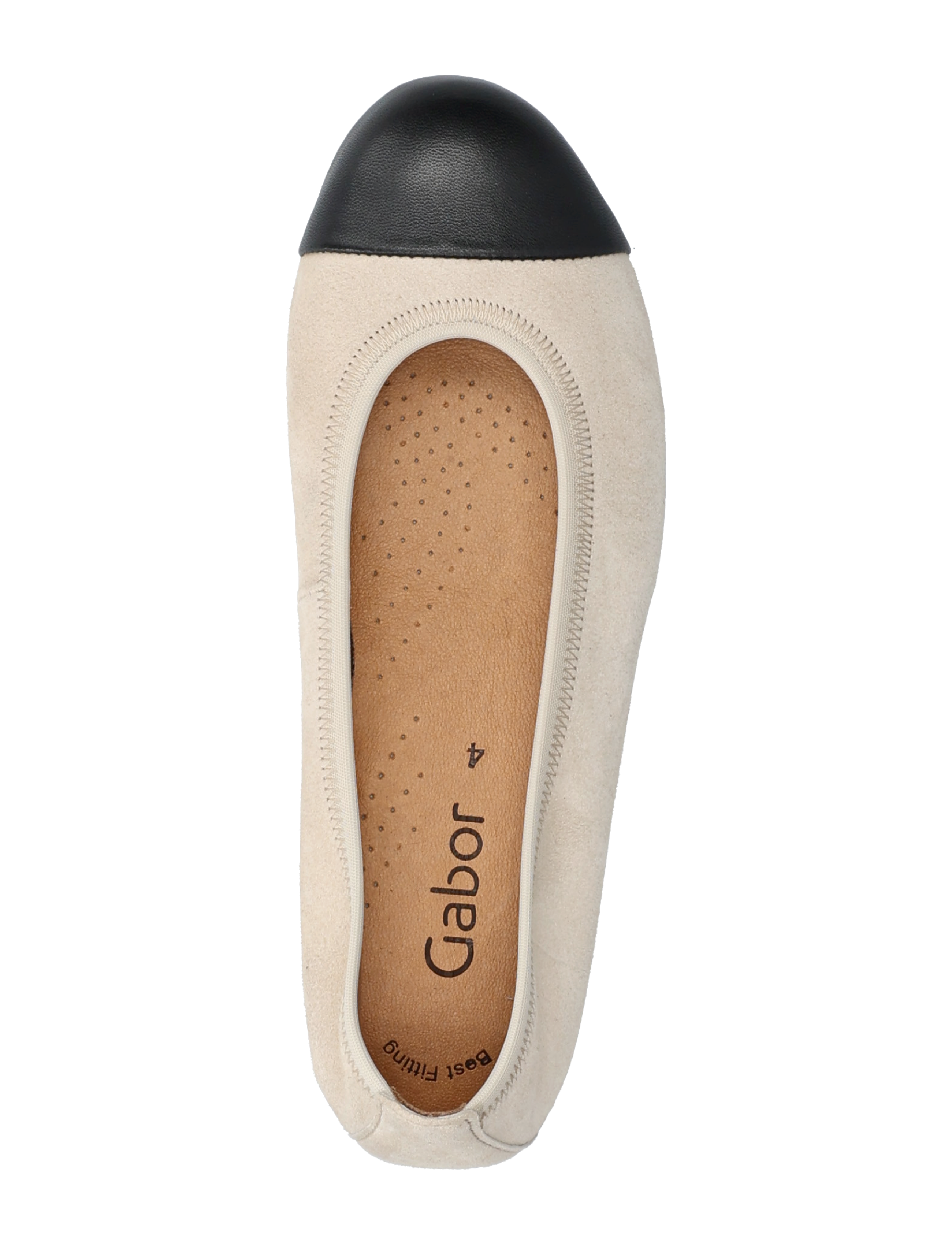Gabor - Ballerina - kvinder - black, sand - 3