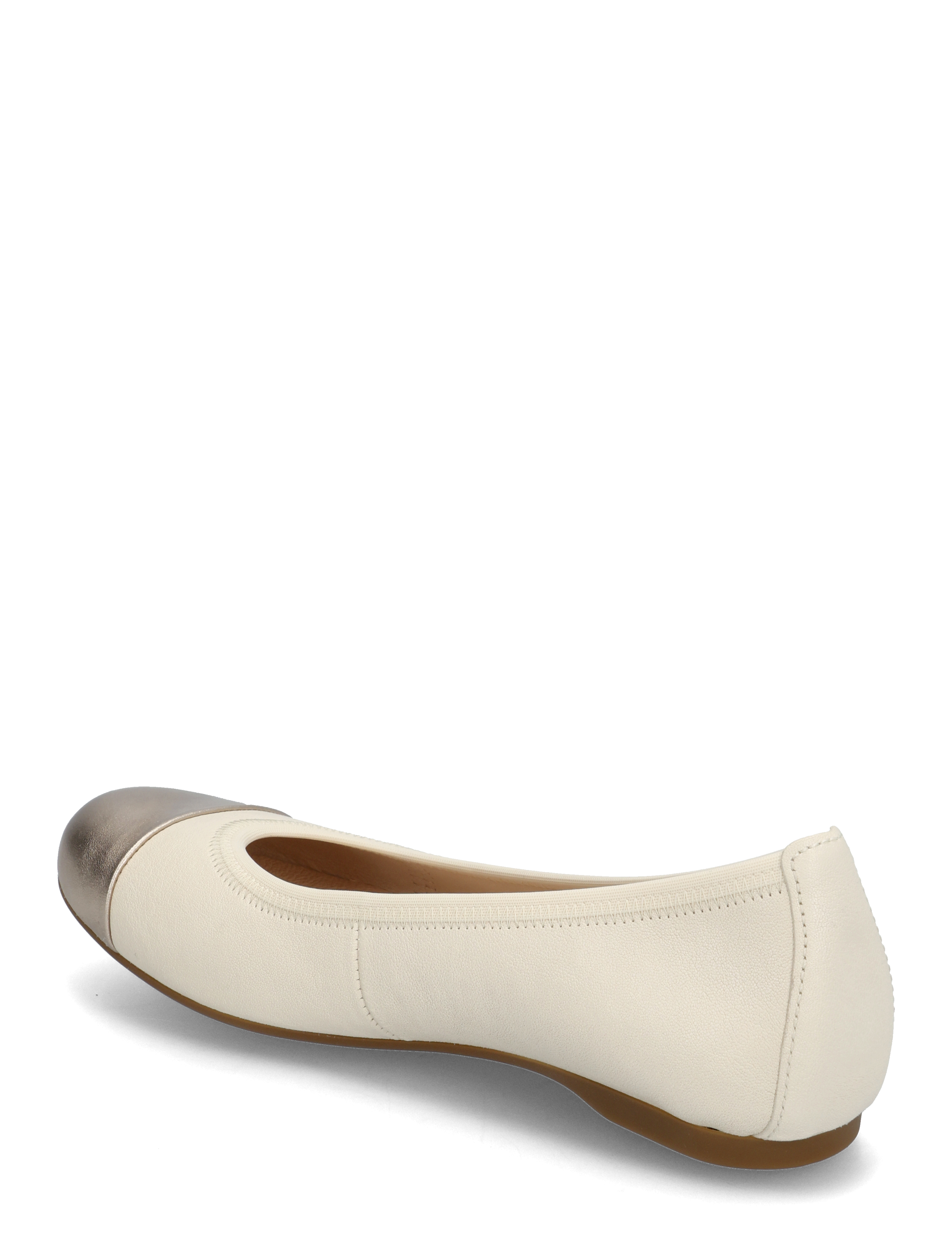 Gabor - Ballerina - kvinder - soft gold, cream white - 2