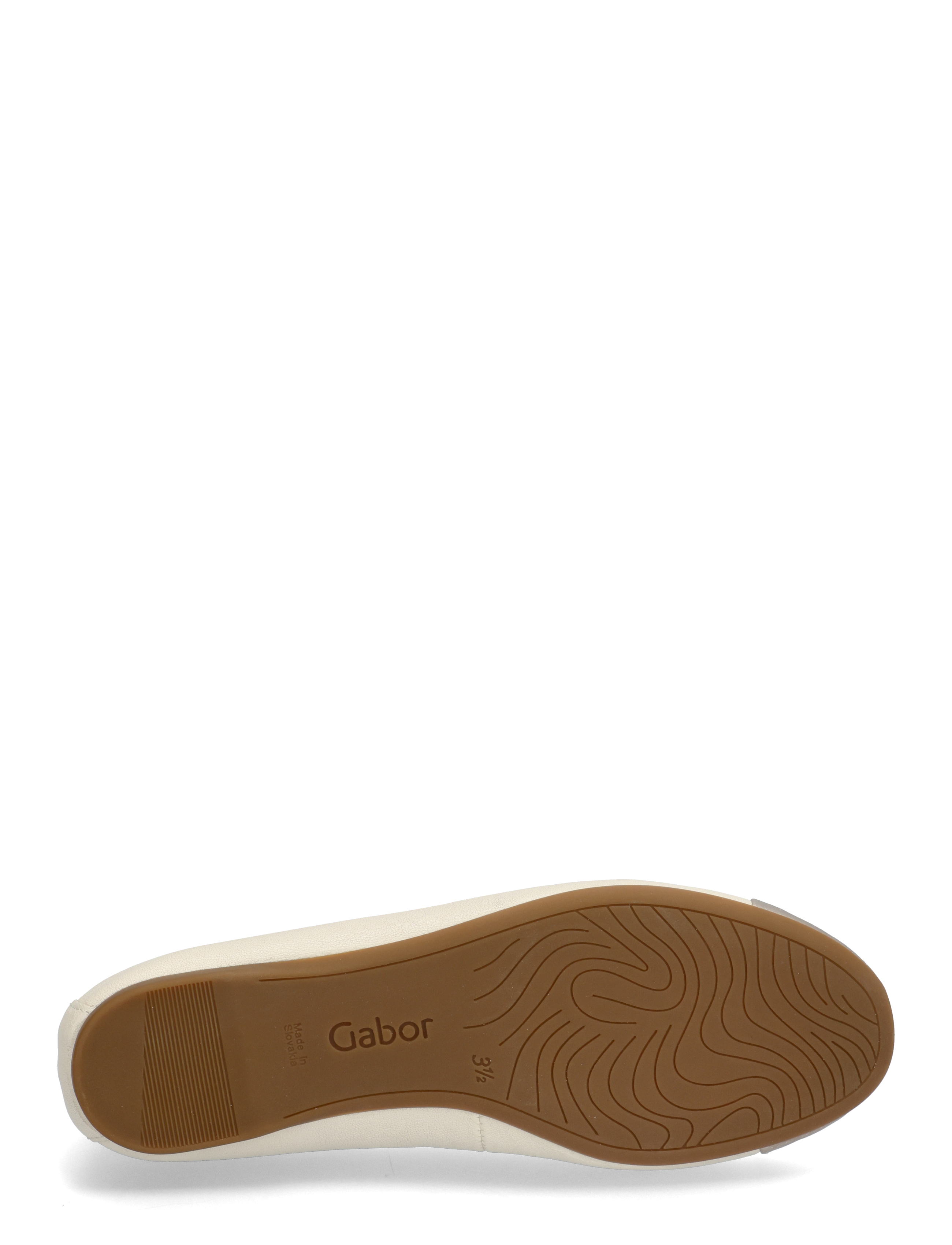 Gabor - Ballerina - kvinder - soft gold, cream white - 4