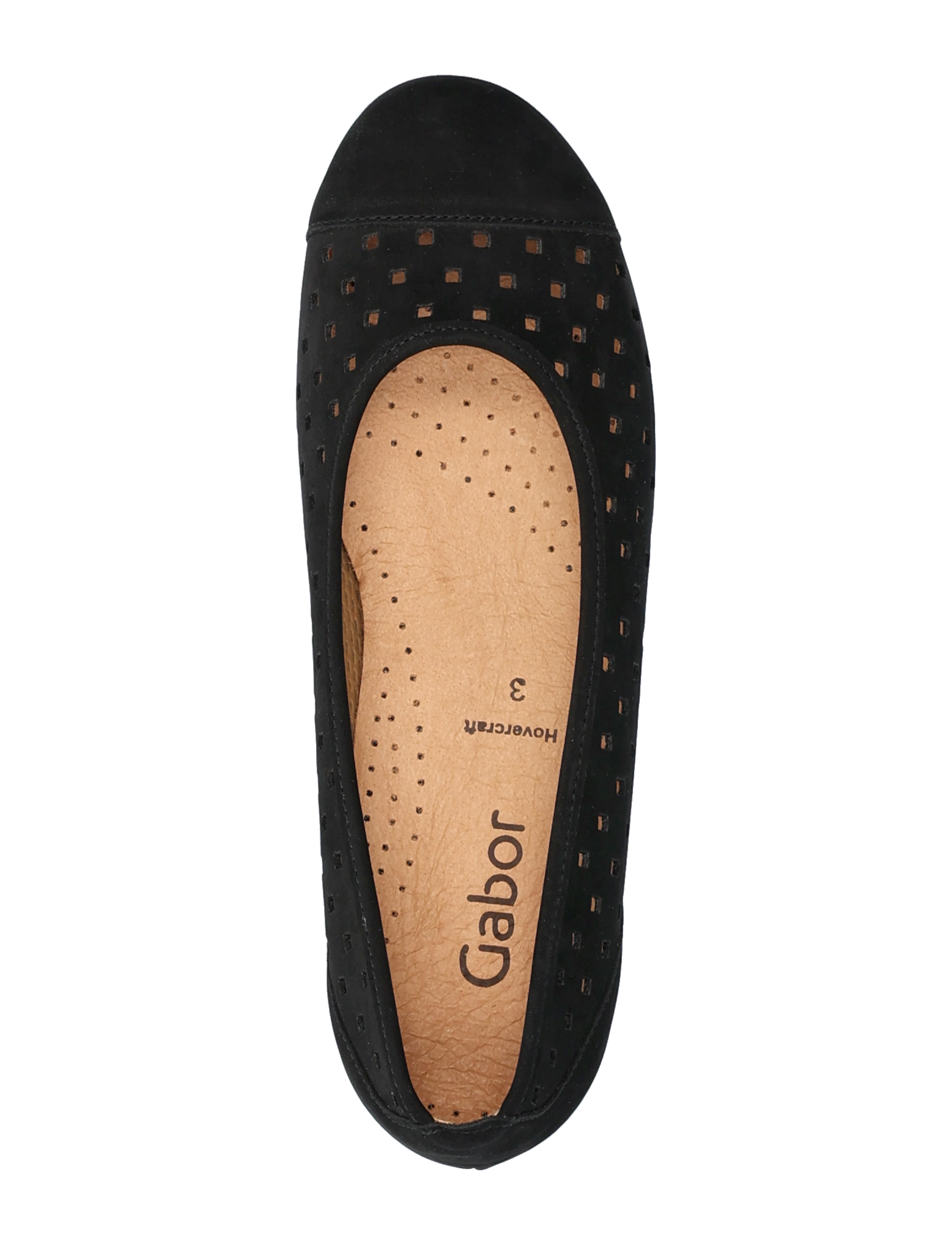 Gabor - Ballerina - ballerinaer - black - 3