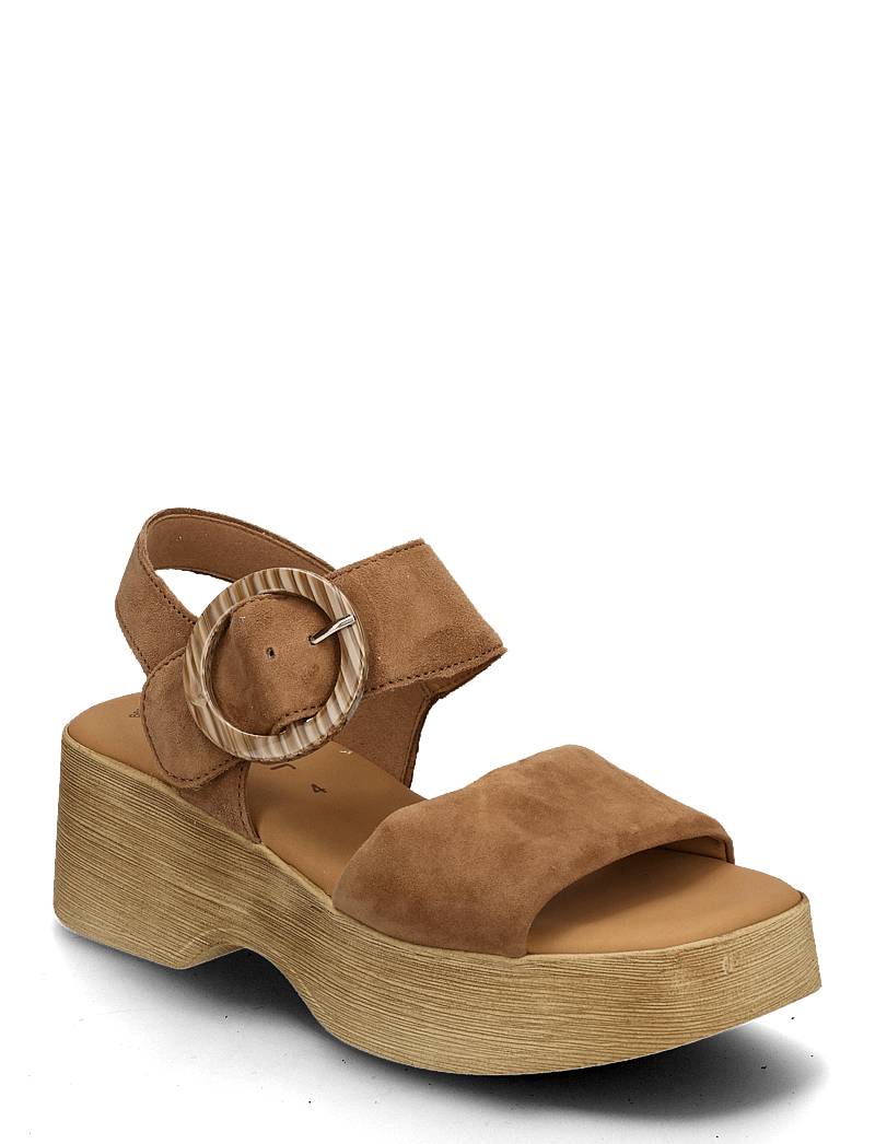 Gabor - Platform sandal - platåsandaler - camel - 0