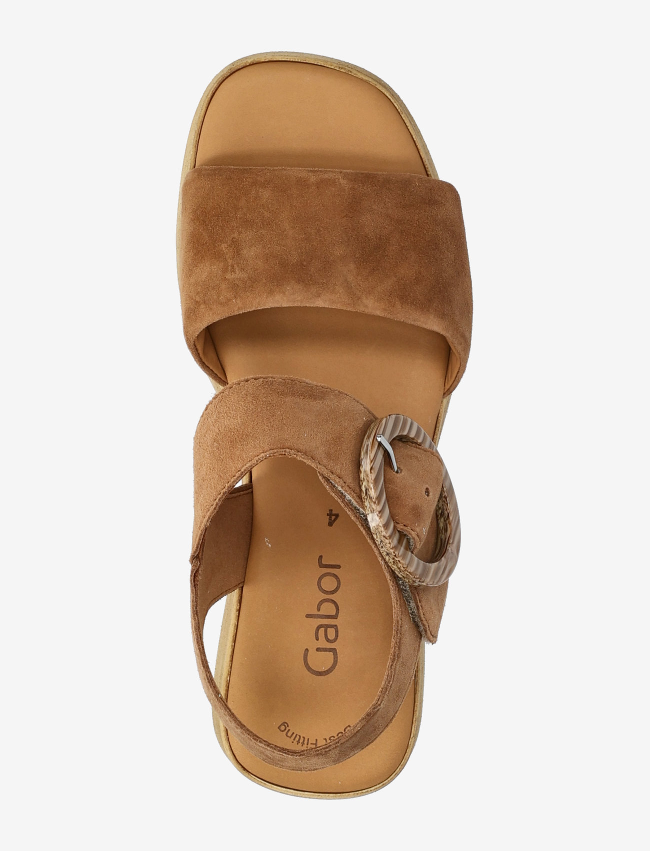 Gabor - Platform sandal - plateau-sandalen - camel - 3