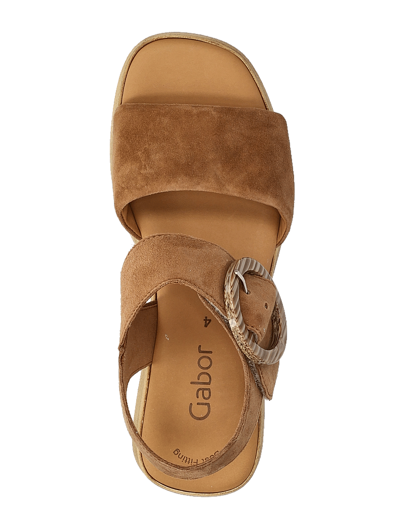 Gabor - Platform sandal - platåsandaler - camel - 3