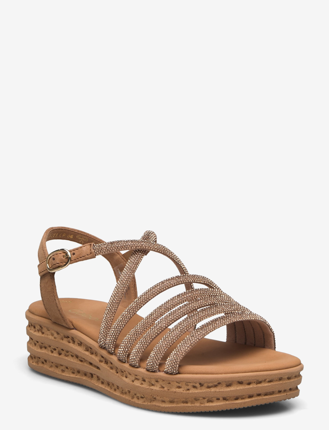 Gabor - Sandal - plateau-sandalen - camel - 0