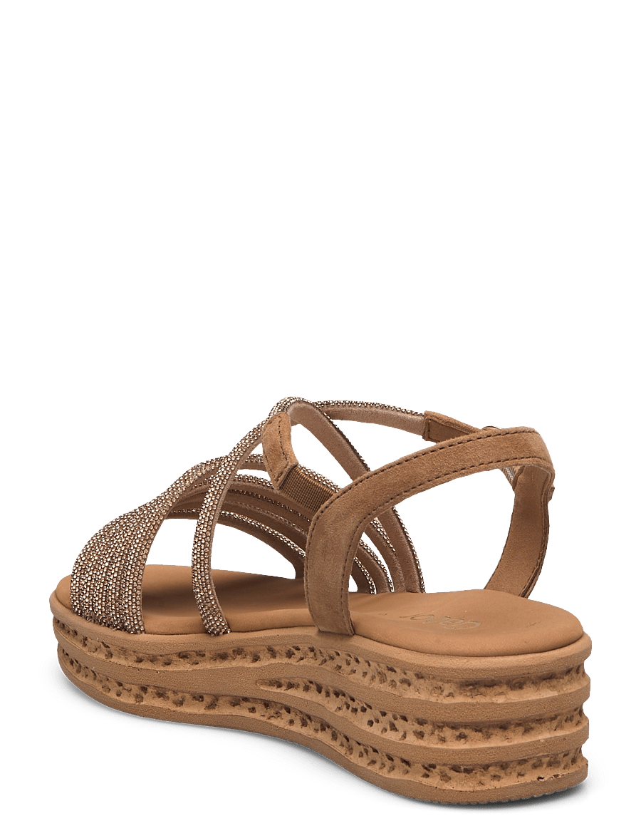Gabor - Sandal - sandales à plateforme - camel - 2