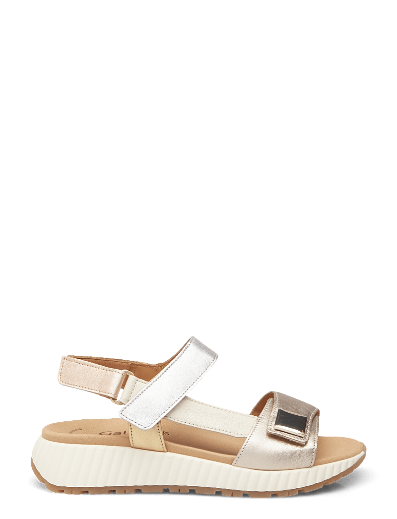 Gabor - Sandal - platta sandaler - multi metals - 1